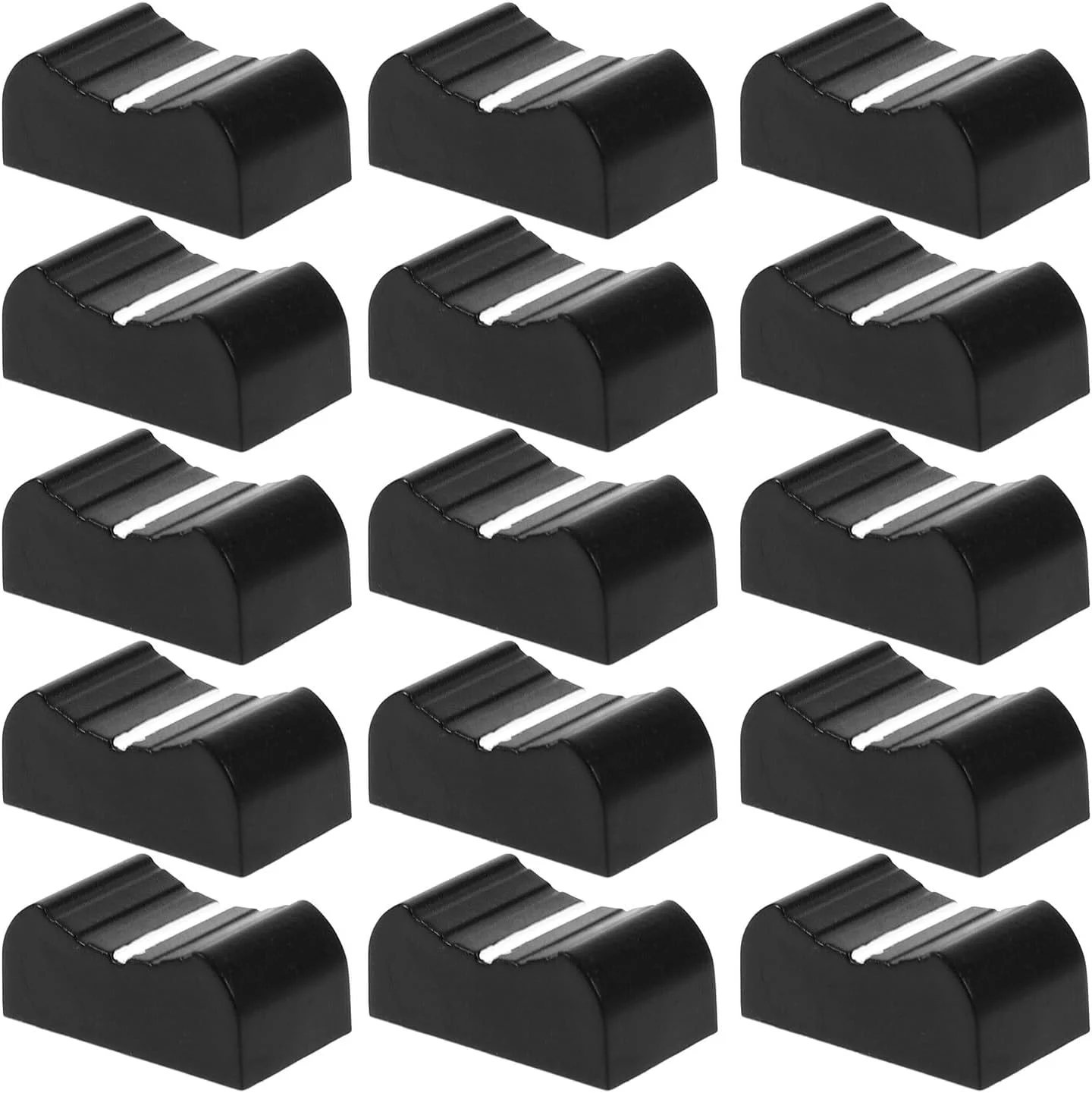 گاتویدا 20 عدد دکمه فیدر میکسر مشکی پلاستیکی بادوام، کلاهک های جایگزین لغزنده مستقیم برای میکسر دی جی، کلاهک های لغزنده پتانسیومتر بادوام و جمع و جور گاتویدا 20 عدد دکمه فیدر میکسر مشکی پلاستیکی بادوام، کلاهک های جایگزین لغزنده مستقیم برای میکسر دی جی، کلاهک های لغزنده پتانسیومتر بادوام و جمع و جور