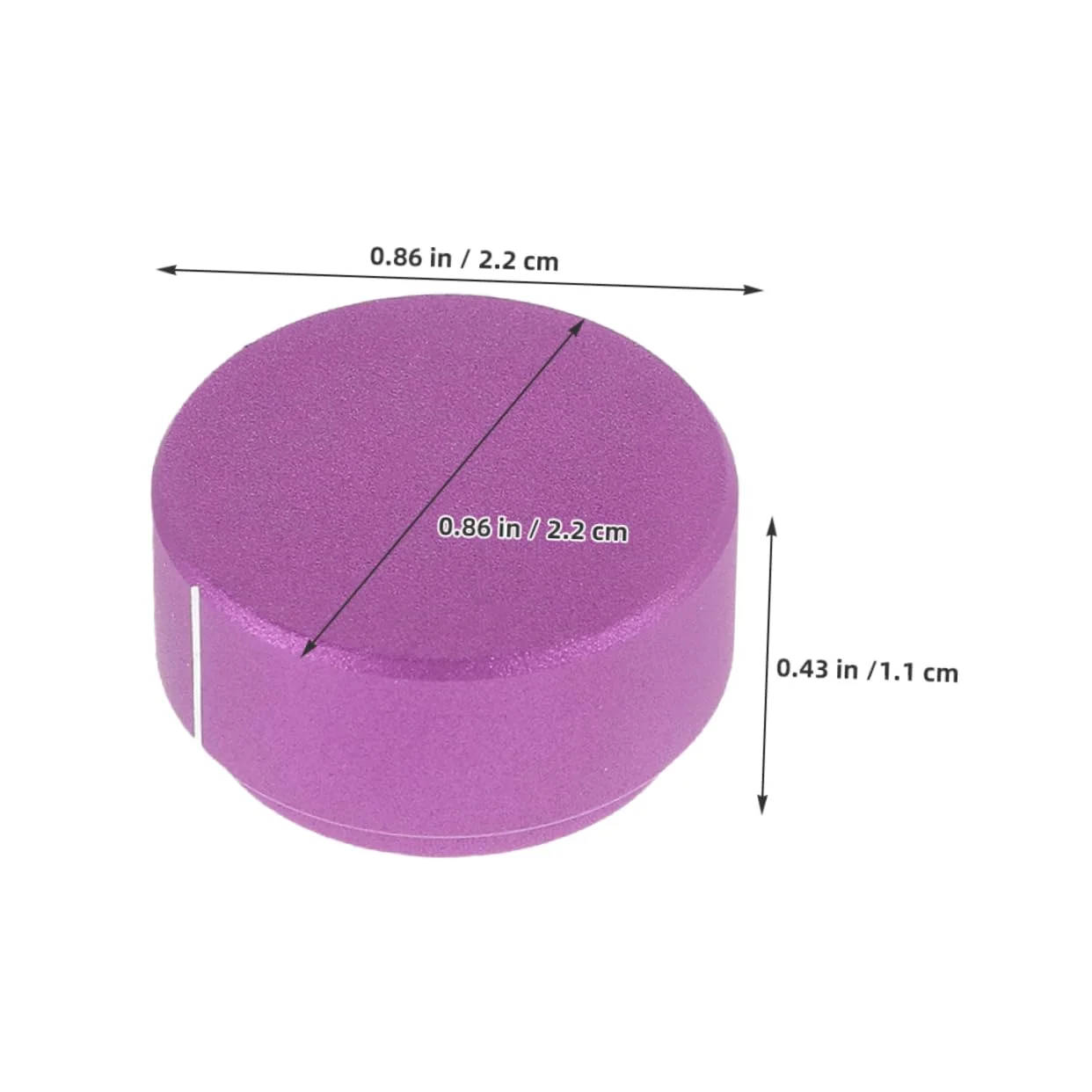 Kisangel دکمه چرخشی آلیاژ آلومینیوم بنفش، پتانسیومتر فلزی با شفت آجدار، دکمه کنترل صدای پایدار برای سیستم های صوتی، آمپلی فایرهای گیتار، استودیو، سینمای خانگی Kisangel دکمه چرخشی آلیاژ آلومینیوم بنفش، پتانسیومتر فلزی با شفت آجدار، دکمه کنترل صدای پایدار برای سیستم های صوتی، آمپلی فایرهای گیتار، استودیو، سینمای خانگی