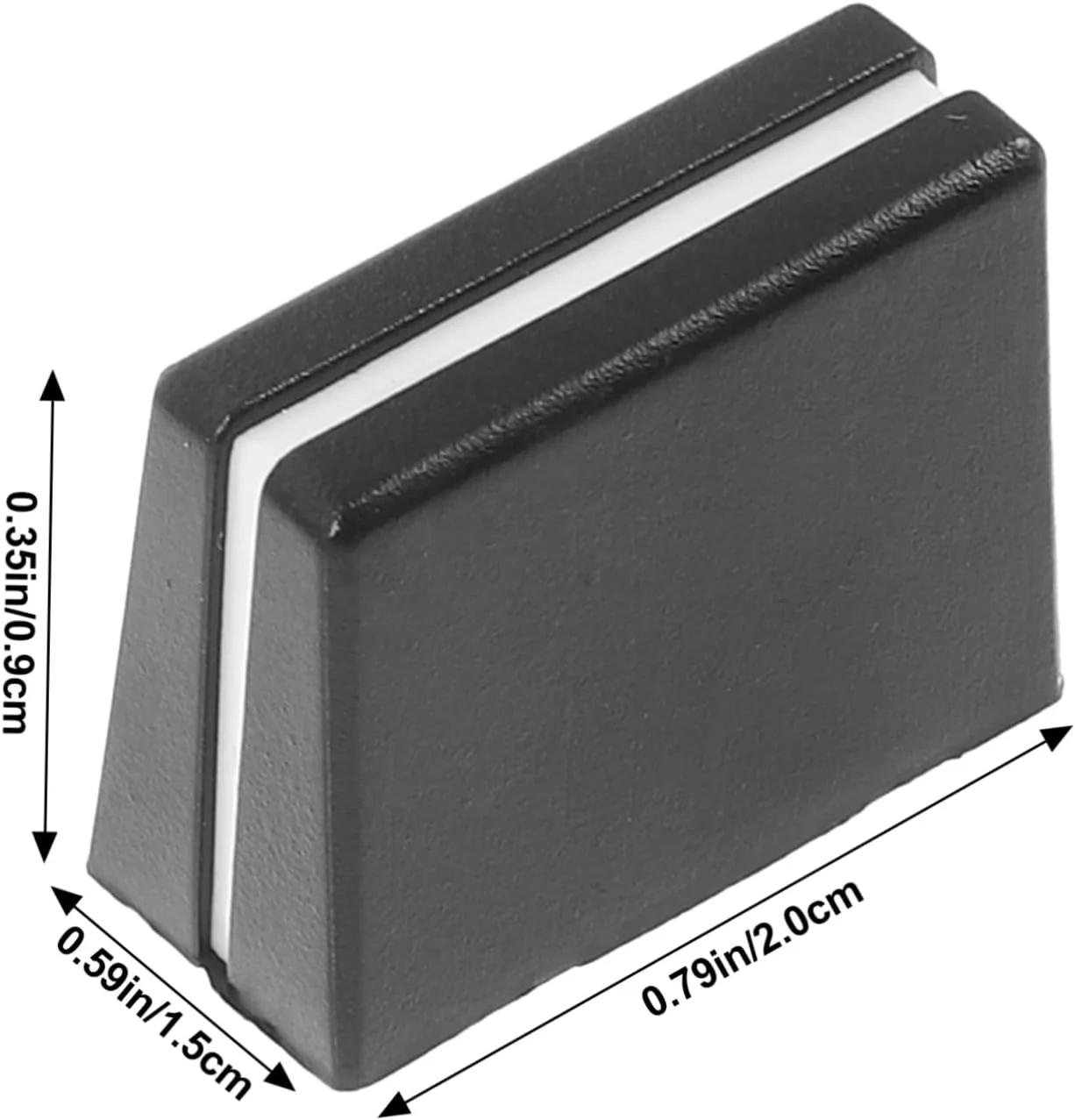 Yardwe 10 عدد درپوش لغزنده مشکی برای فیدر میکسر، قطر داخلی 4 میلی متر، دکمه های لغزنده ABS برای میکسر صدا Yardwe 10 عدد درپوش لغزنده مشکی برای فیدر میکسر، قطر داخلی 4 میلی متر، دکمه های لغزنده ABS برای میکسر صدا
