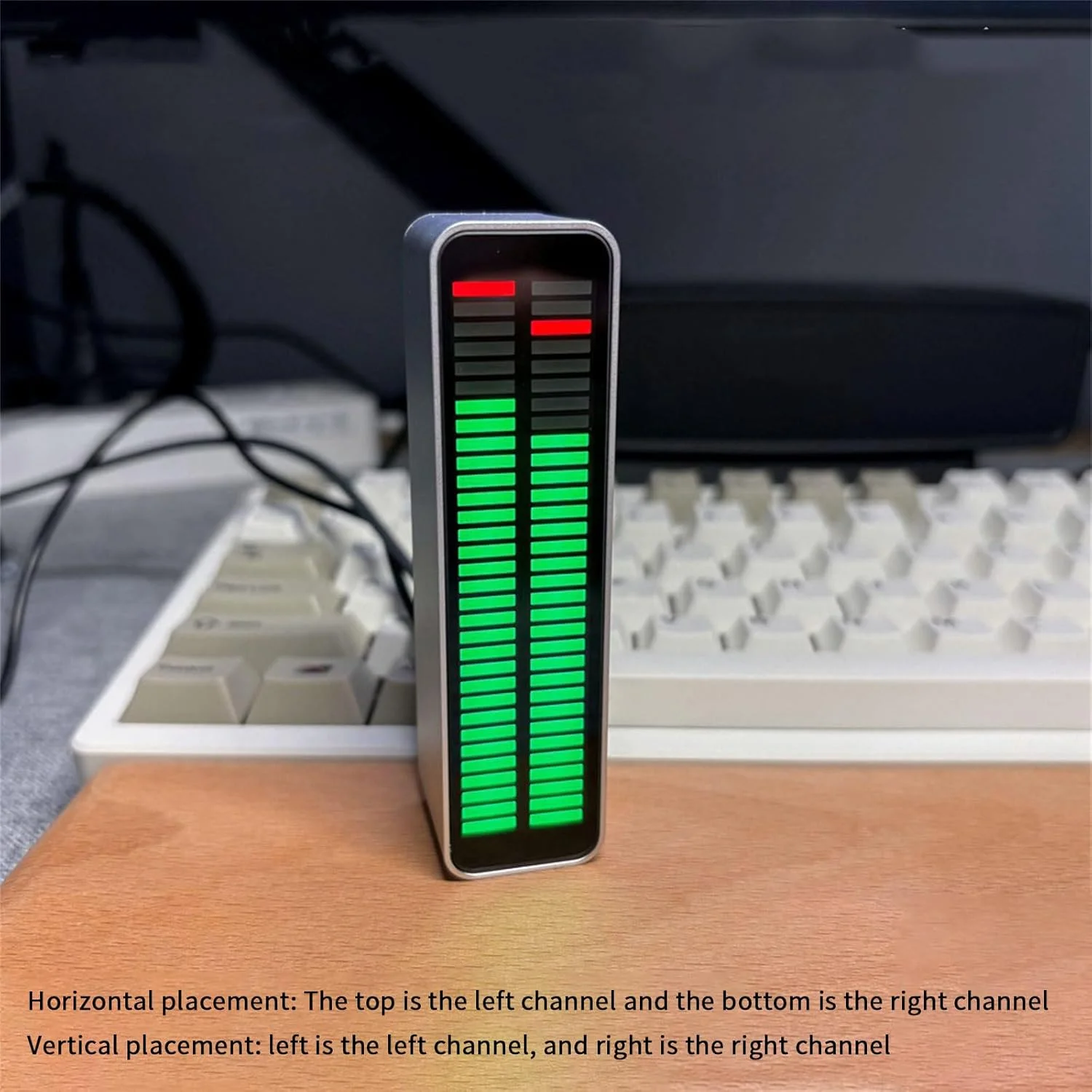 مانیتور صدای استریو با حساسیت بالا و محدوده دینامیکی، دارای دو حالت نمایش برای و پخش، مانیتور صدا با تغذیه USB مانیتور صدای استریو با حساسیت بالا و محدوده دینامیکی، دارای دو حالت نمایش برای و پخش، مانیتور صدا با تغذیه USB