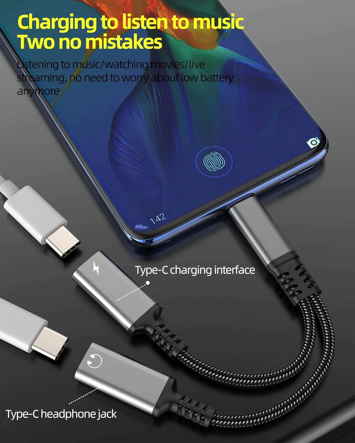 آداپتور دوگانه USB-C، کابل شارژ 2 در 1 DAC Type-C، دانگل شارژر صوتی برای اپل، برای آیفون 15 پرو مکس پلاس، برای آیپد پرو سازگار با سامسونگ گلکسی S24، کابل، لوازم جانبی اسپلیتر AUX، جک هدفون آداپتور دوگانه USB-C، کابل شارژ 2 در 1 DAC Type-C، دانگل شارژر صوتی برای اپل، برای آیفون 15 پرو مکس پلاس، برای آیپد پرو سازگار با سامسونگ گلکسی S24، کابل، لوازم جانبی اسپلیتر AUX، جک هدفون
