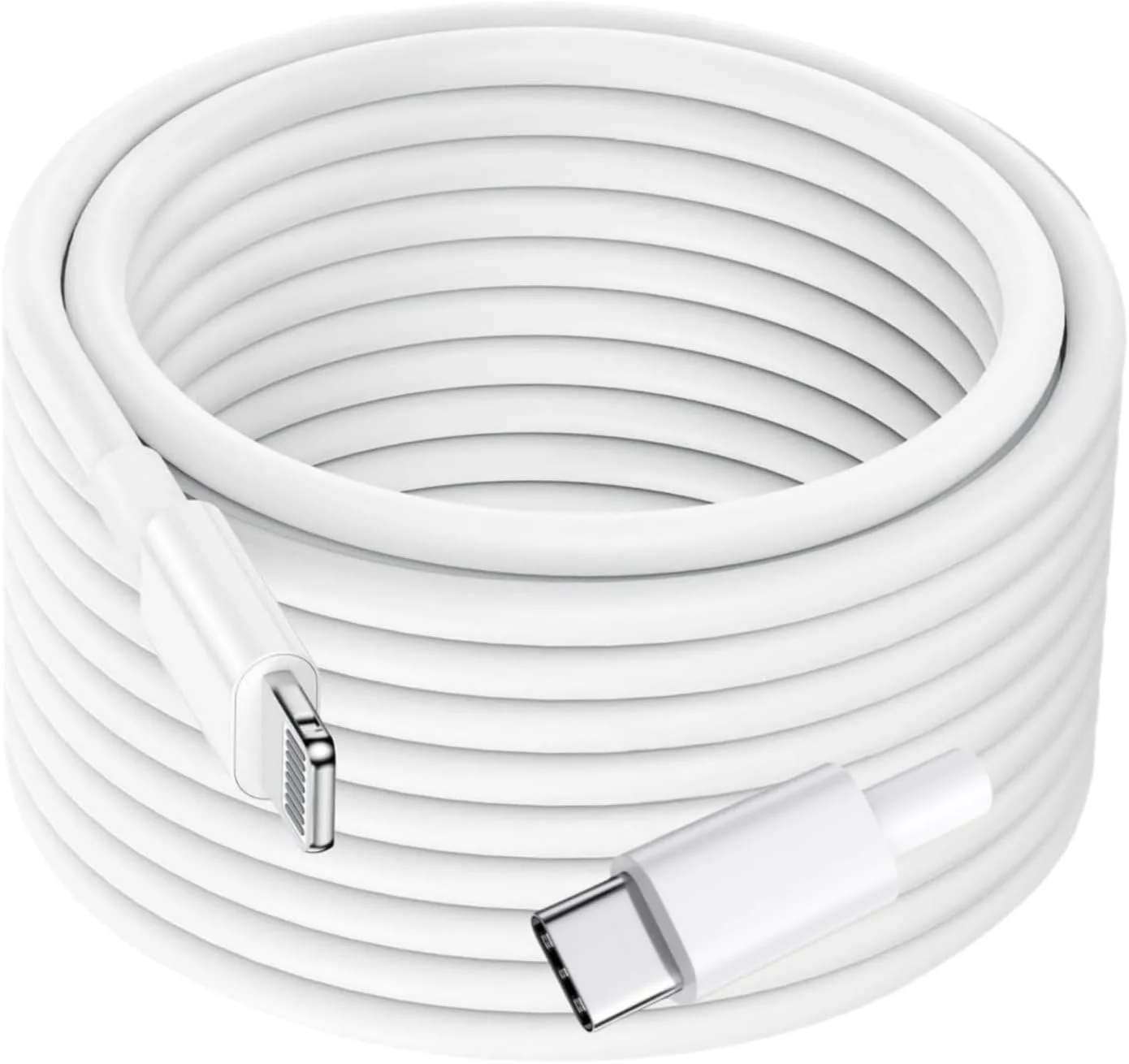 کابل USB-C به لایتنینگ 27 وات شارژ سریع مدل FT16/5M تک عددی دارای گواهی MFi، کابل شارژر فوق العاده بلند آیفون سازگار با iPad/iPod/iPhone 14/13/12/11/Pro Max/X/SE/8/7 کابل USB-C به لایتنینگ 27 وات شارژ سریع مدل FT16/5M تک عددی دارای گواهی MFi، کابل شارژر فوق العاده بلند آیفون سازگار با iPad/iPod/iPhone 14/13/12/11/Pro Max/X/SE/8/7