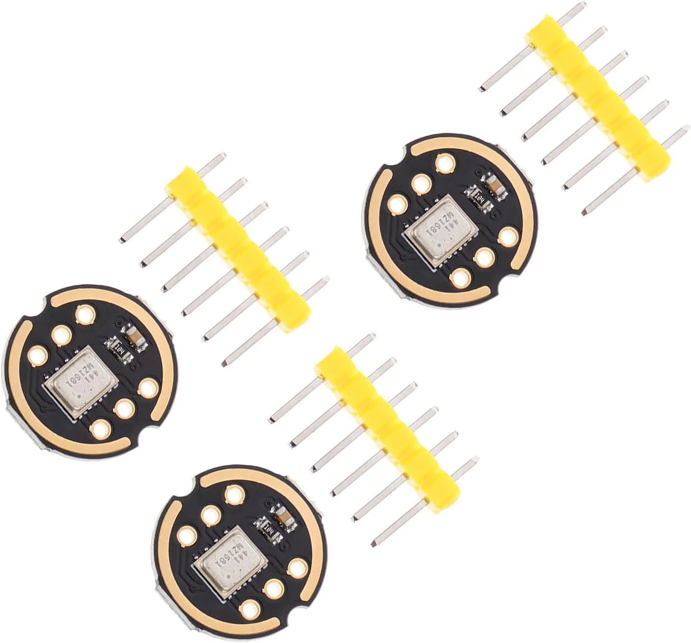 Abaodam 3 عدد ماژول میکروفون همه جهته با رابط I2S، دقت بالا، مصرف انرژی پایین، پاسخ فرکانسی تخت 60 هرتز تا 15 کیلوهرتز، سازگار با Esp32
