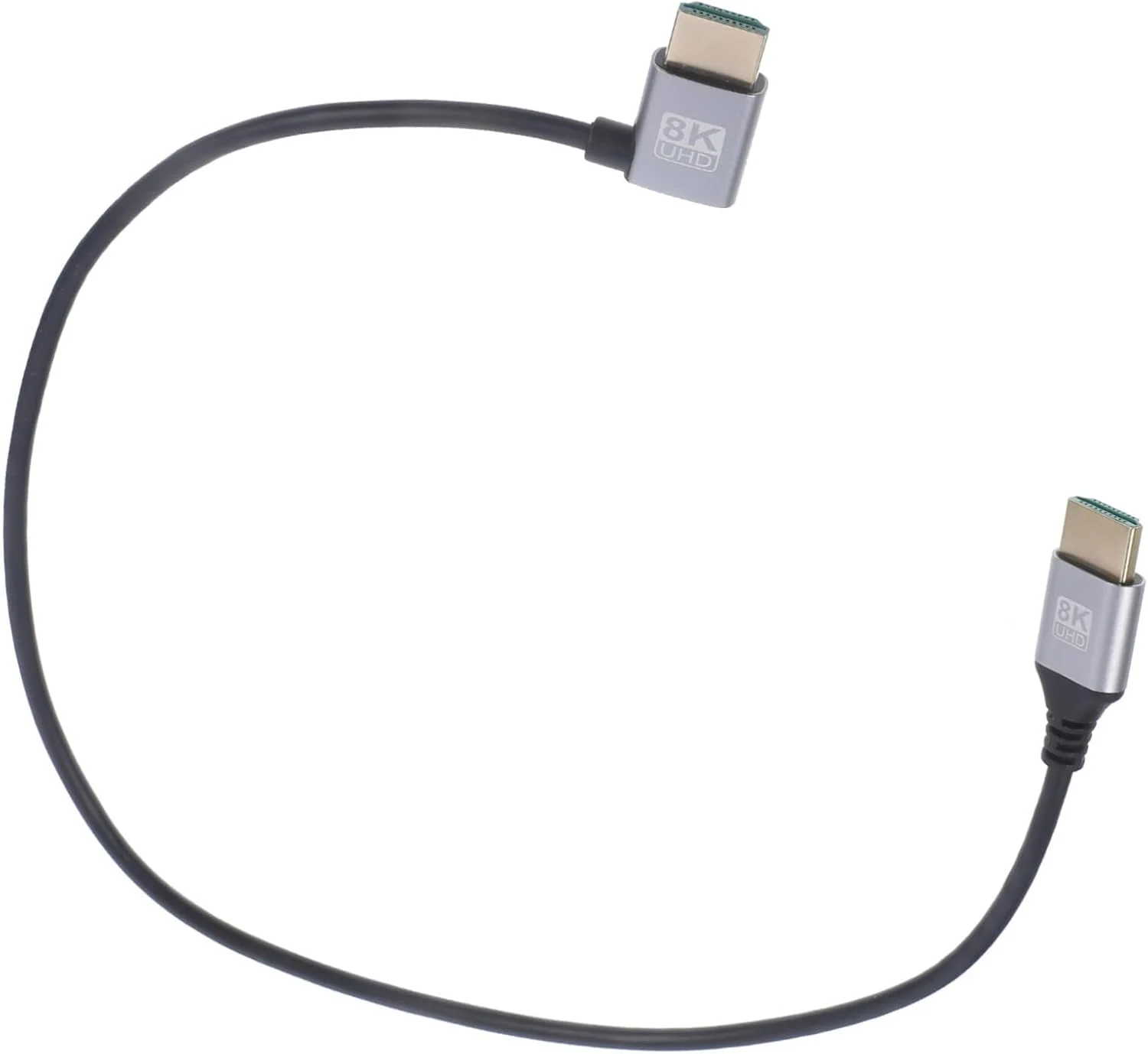 کابل ویدیوئی انعطاف پذیر برای کامپیوتر، لپ تاپ، تلویزیون، سینمای خانگی و بازی، طراحی زاویه دار برای فضاهای تنگ