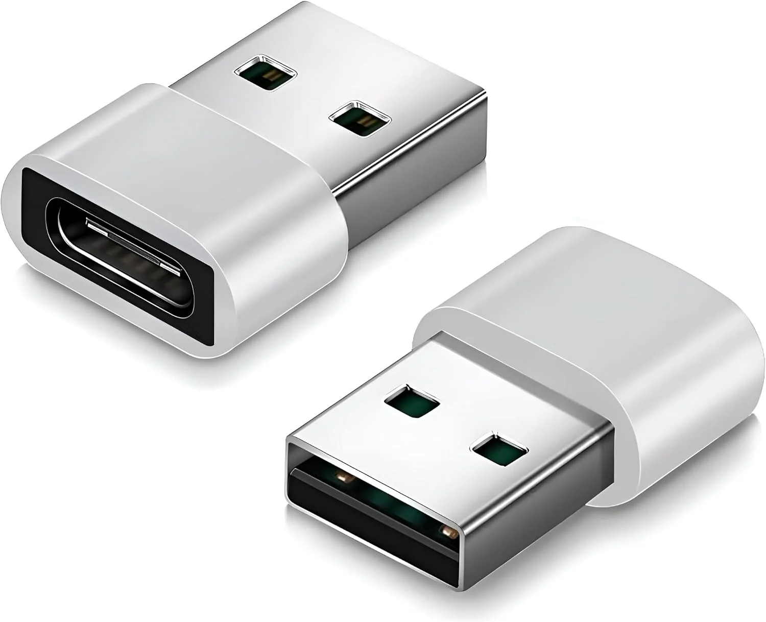 آداپتور جدید USB-C مادگی به USB نری، تبدیل کننده برق شارژر Type-C برای اپل واچ iWatch 7، ایرپادز، آیفون 11، 12، 13 پرو مکس، SE، آیپد مینی 6 ایر 4 5، گلکسی S20 S21 S22 FE (نقره ای) آداپتور جدید USB-C مادگی به USB نری، تبدیل کننده برق شارژر Type-C برای اپل واچ iWatch 7، ایرپادز، آیفون 11، 12، 13 پرو مکس، SE، آیپد مینی 6 ایر 4 5، گلکسی S20 S21 S22 FE (نقره ای)