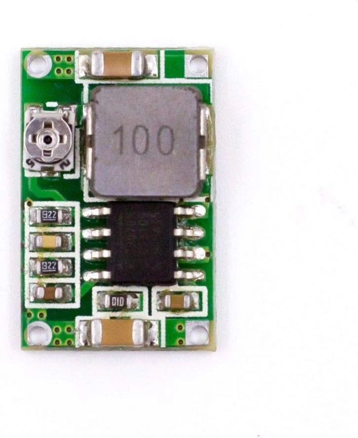 دو عدد مینی 360 DC-DC کاهنده ولتاژ قابل تنظیم، ماژول قدرت کاهنده فوق العاده کوچک