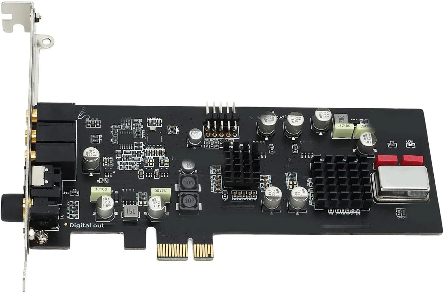 کارت صدای 24 بیتی 96 کیلوهرتز برای کیفیت صدای عالی در بازی، آواز و علاقه مندان به موسیقی HiFi