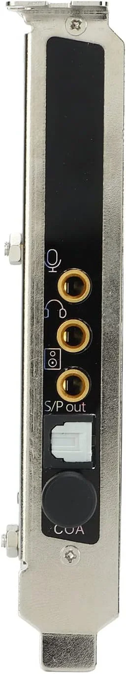 کارت صدای 24 بیتی 96 کیلوهرتز برای کیفیت صدای عالی در بازی، آواز و علاقه مندان به موسیقی HiFi