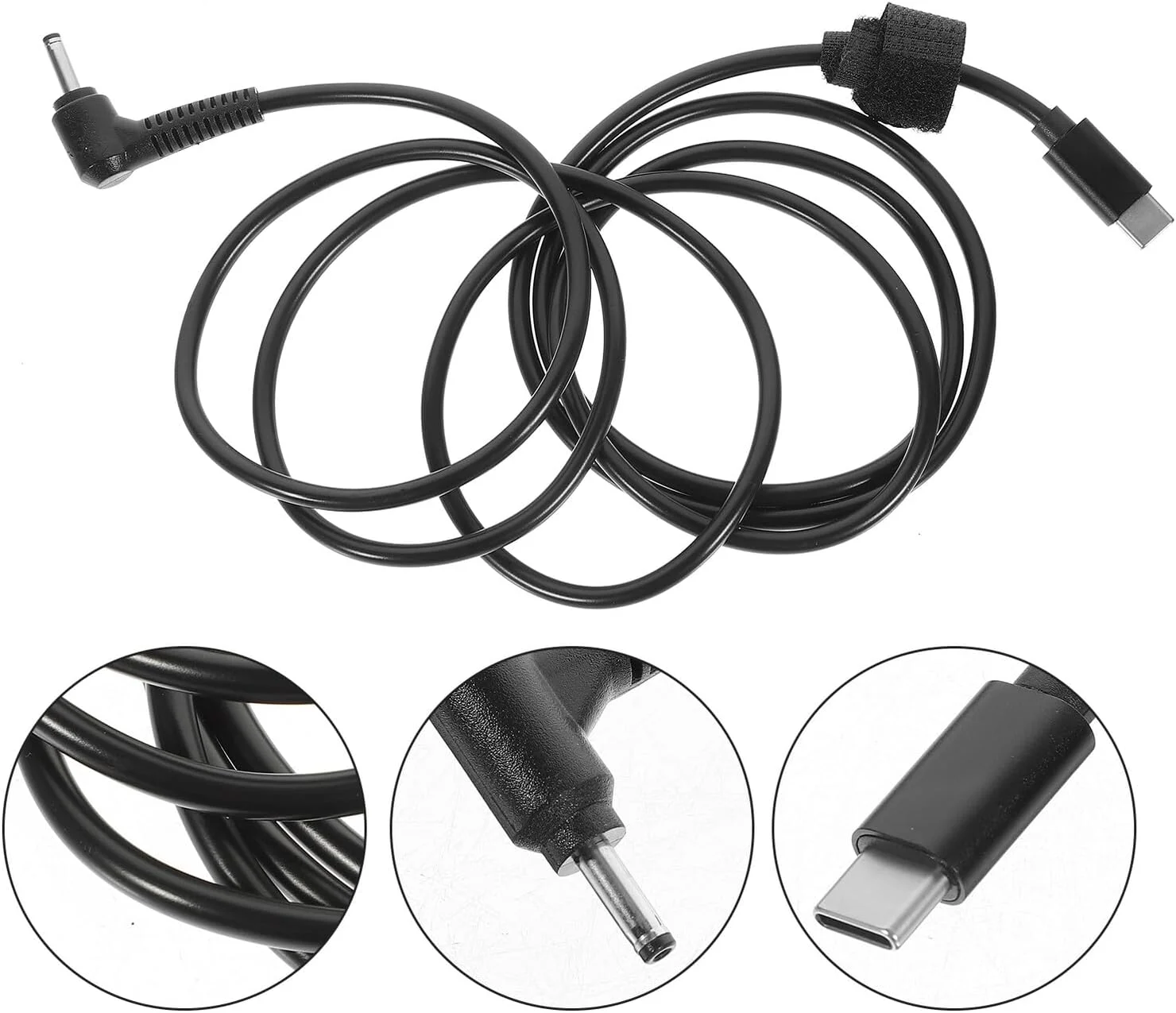 کابل آداپتور Type C به DC TOPBATHY، کابل شارژ USB C، کابل تبدیل برق PD برای دستگاه های DC، لپ تاپ، کنسول بازی، تلسکوپ، انعطاف پذیر و بادوام کابل آداپتور Type C به DC TOPBATHY، کابل شارژ USB C، کابل تبدیل برق PD برای دستگاه های DC، لپ تاپ، کنسول بازی، تلسکوپ، انعطاف پذیر و بادوام