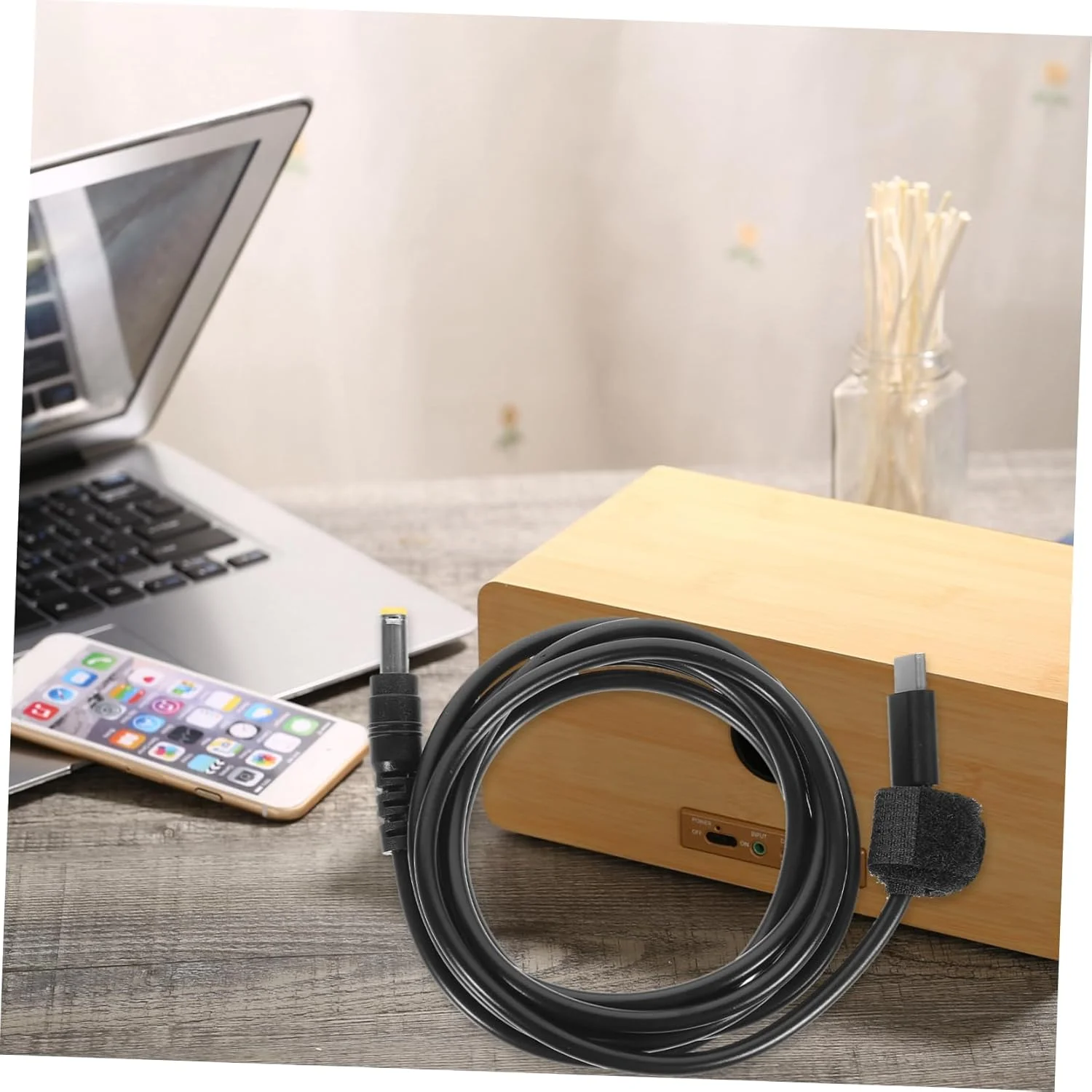 مبدل Type-C به DC مدل 5 5x2 5mm آداپتور برق کابل شارژ جهانی برای لپ تاپ