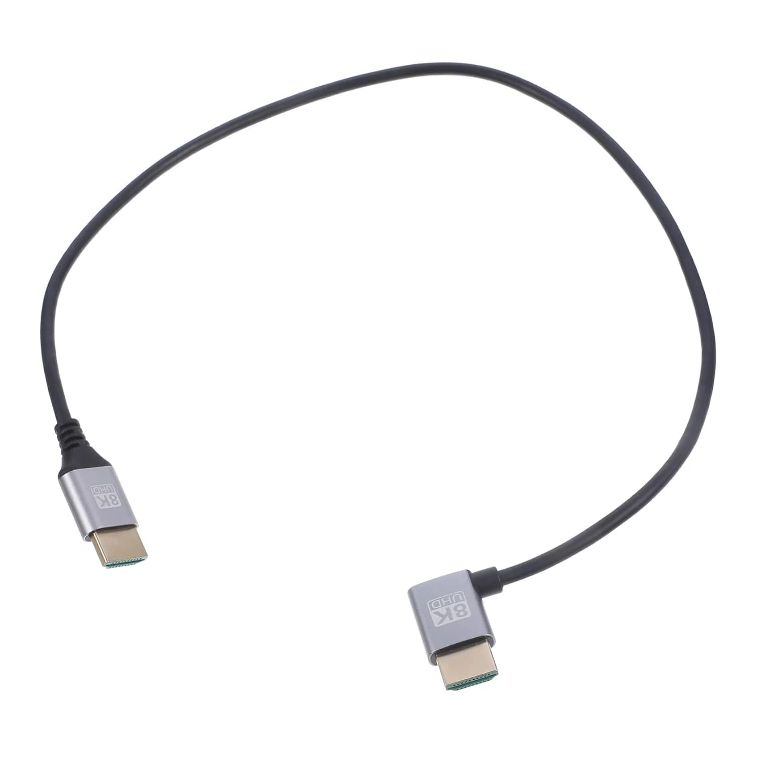 کابل ویدئو Supvox با اتصال مانیتور زاویه دار با سرعت بالا برای تلویزیون، کامپیوتر و جعبه های رومیزی، انتقال پایدار سیگنال