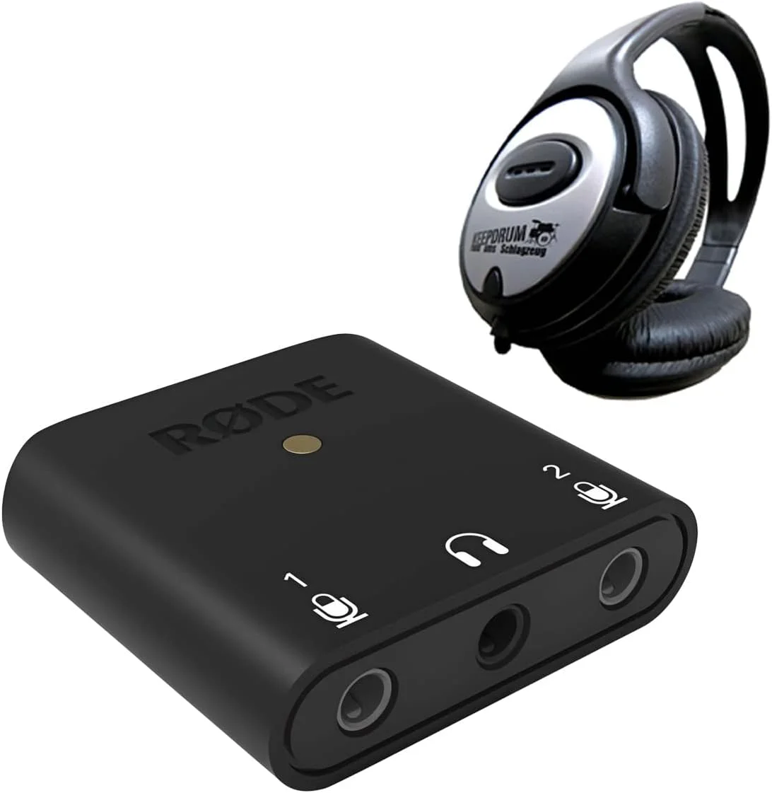 اینترفیس USB Rode AI-Micro + هدفون keepdrum اینترفیس USB Rode AI-Micro + هدفون keepdrum