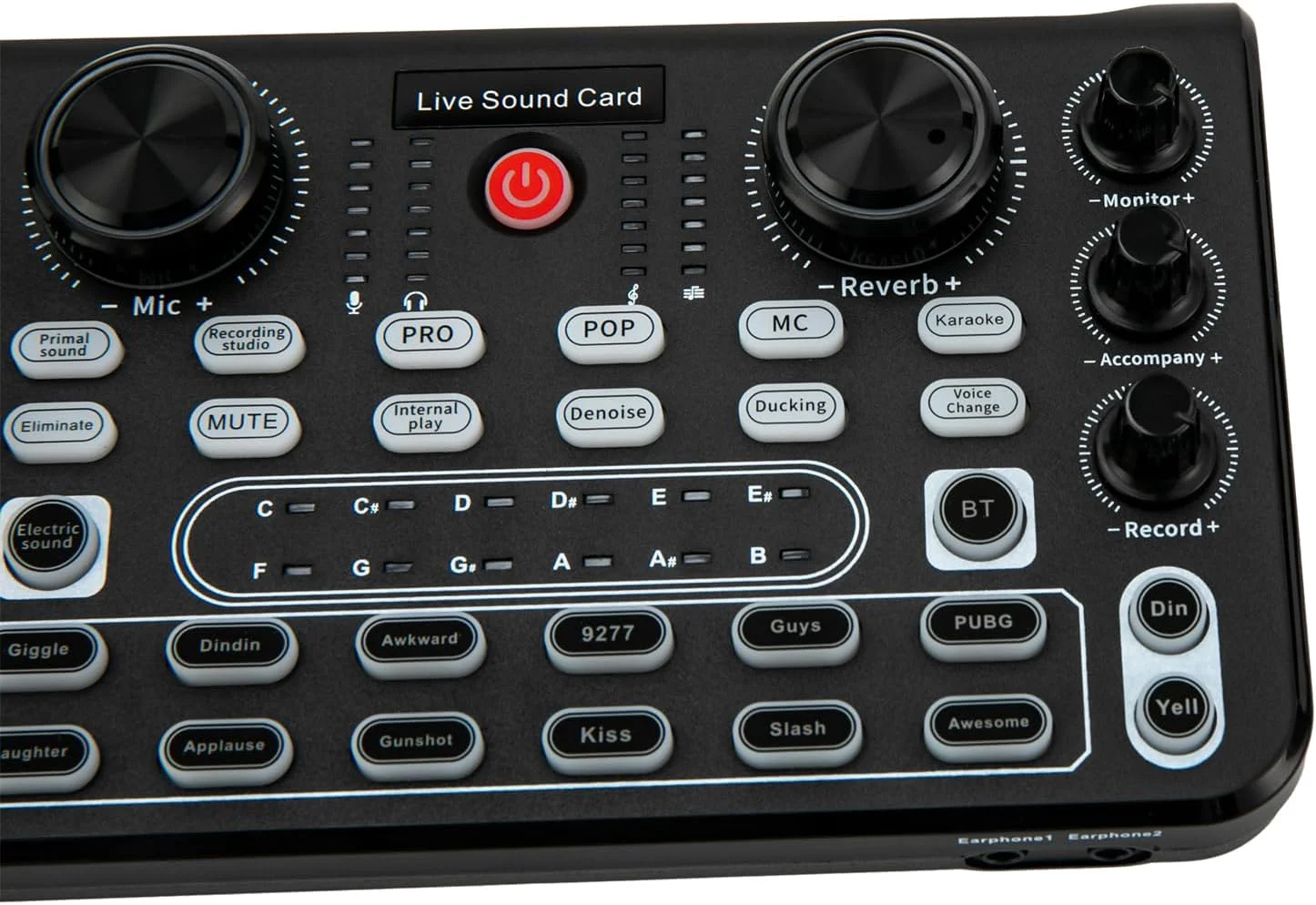 کارت صدای زنده، کارت صدای خارجی برای کنسول، ضبط زنده و کنترل صوتی تعاملی، سازگاری عالی، حذف نویز