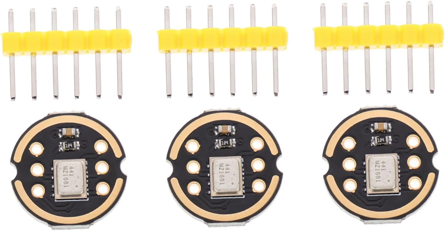 تادد مامی 3 ست ماژول میکروفون همه جهته با رابط I2S میکروفون های حرفه ای با دقت بالا و مصرف انرژی پایین برای کنفرانس تلفنی، دستگاه های تلفن همراه، لپ تاپ ها و تبلت ها