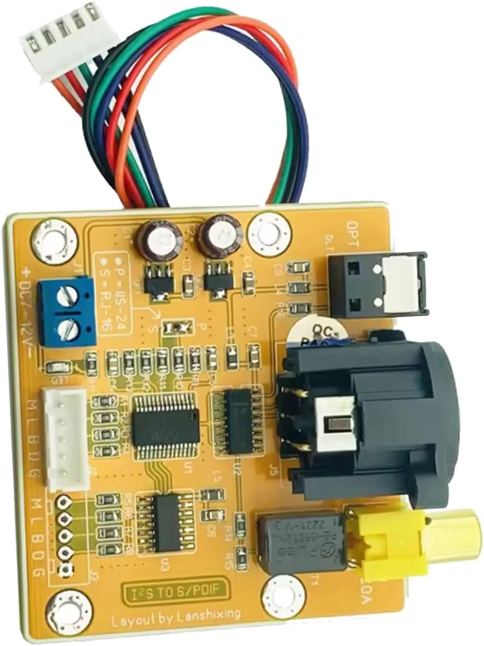 کارت GY 770 با فرمت های چندگانه، رابط های صوتی دیجیتال با خروجی های سیگنال کواکسیال، فیبر نوری و متوازن، فریمور قابل ارتقا و کارت DAC