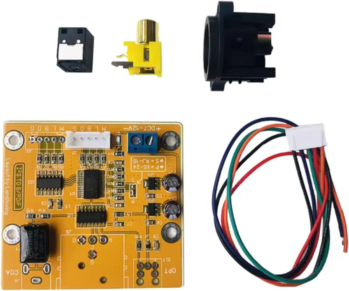 برد GY 770 DACS با سیستم عامل قابل ارتقا، تنظیمات IISS از پیش پیکربندی شده و سازگاری با چندین دستگاه، فرمت IISS، مبدل های کواکسیال