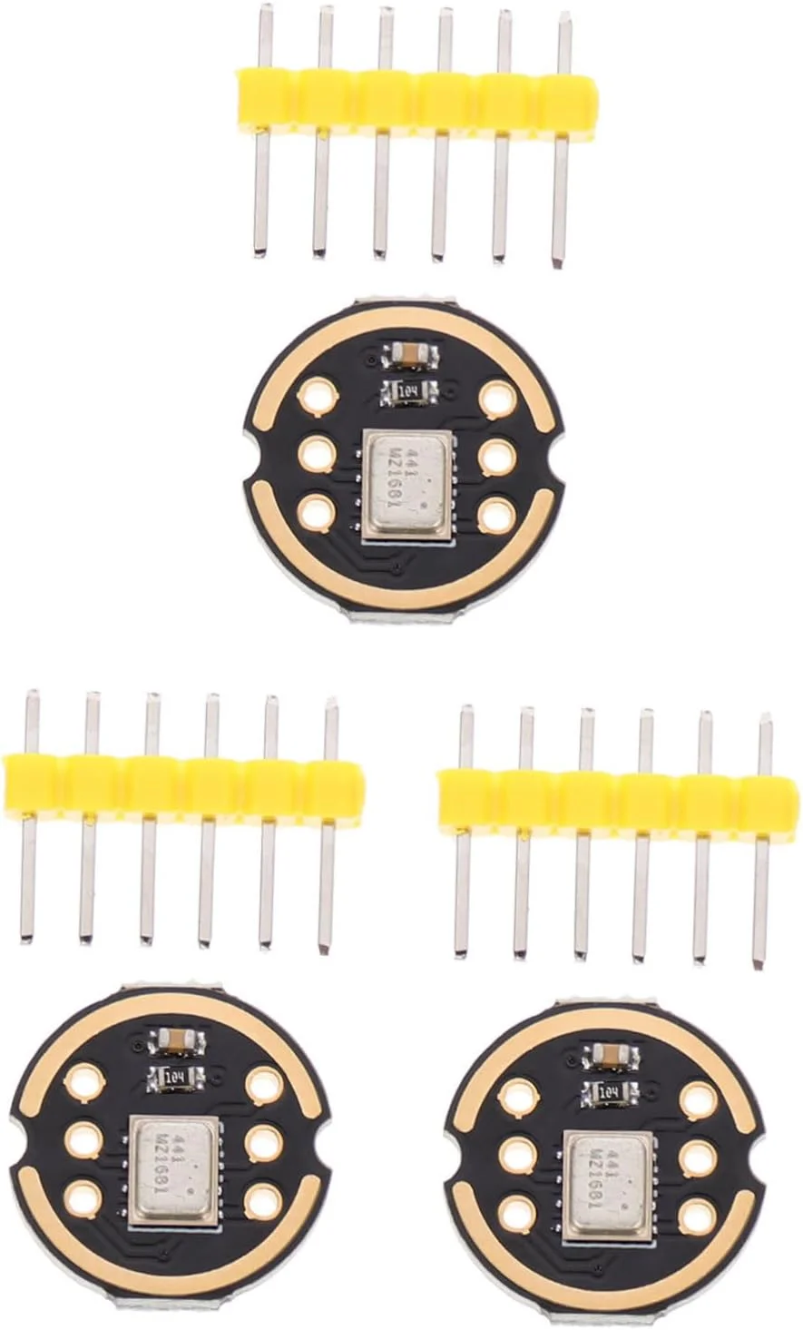 ۳ مجموعه ماژول میکروفون همه جهته حرفه ای، دقت بالا، مصرف انرژی پایین، پاسخ فرکانسی پهن باند مسطح، صدای طبیعی با وضوح بالا، پایدار ۳ مجموعه ماژول میکروفون همه جهته حرفه ای، دقت بالا، مصرف انرژی پایین، پاسخ فرکانسی پهن باند مسطح، صدای طبیعی با وضوح بالا، پایدار