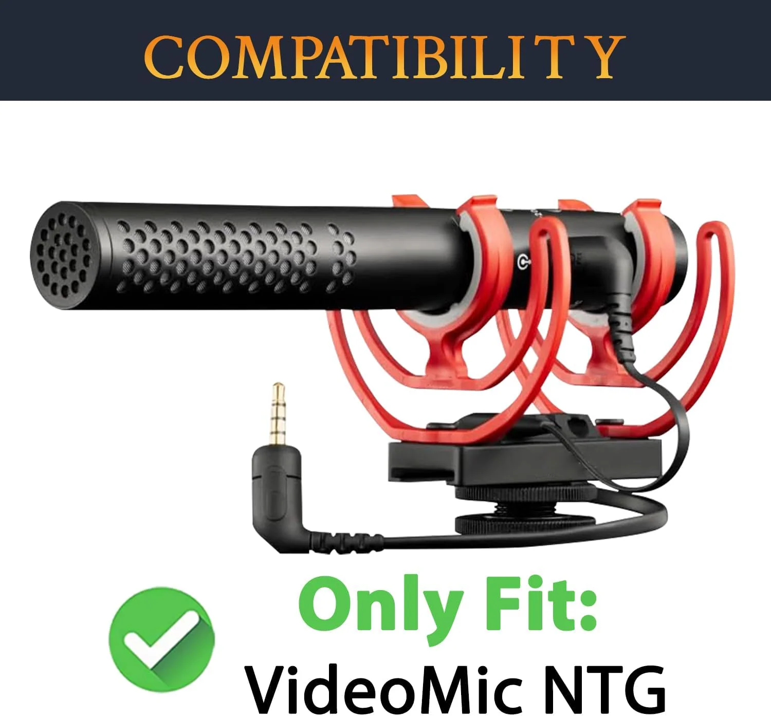 فیلتر پاپ میکروفون SOULWIT بسته 2 عددی برای میکروفون های VideoMic NTG، محافظ فوم میکروفون، محافظ باد