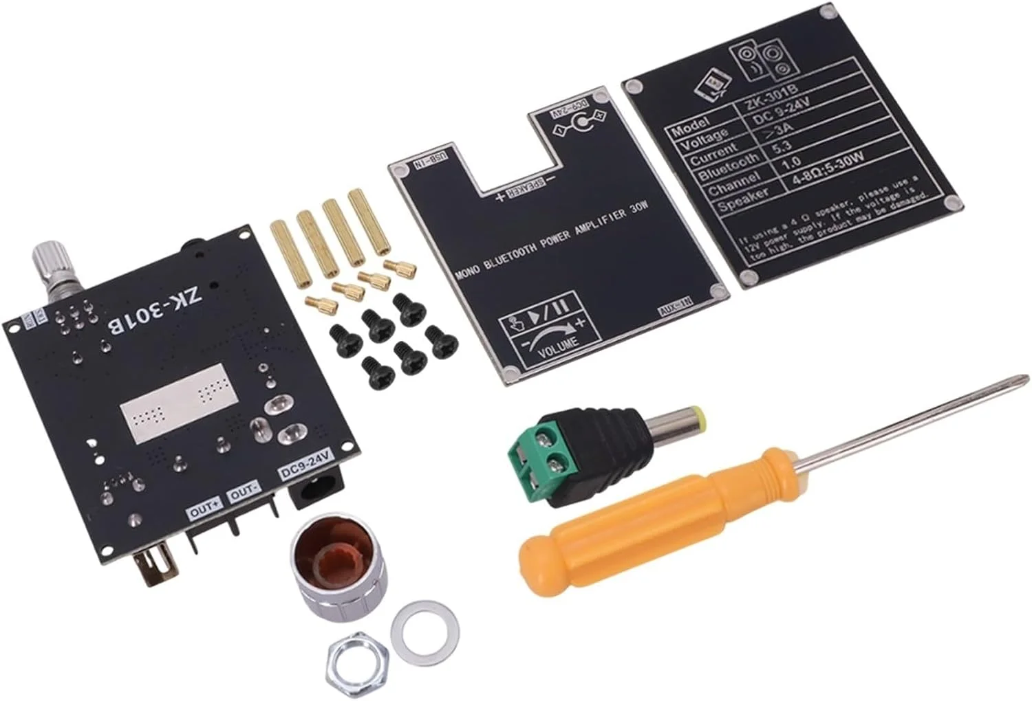 رابط AUX-USB، یکپارچه در ZK1010A، طراحی شده برای پخش موسیقی بی نظیر (ZK-301B) رابط AUX-USB، یکپارچه در ZK1010A، طراحی شده برای پخش موسیقی بی نظیر (ZK-301B)