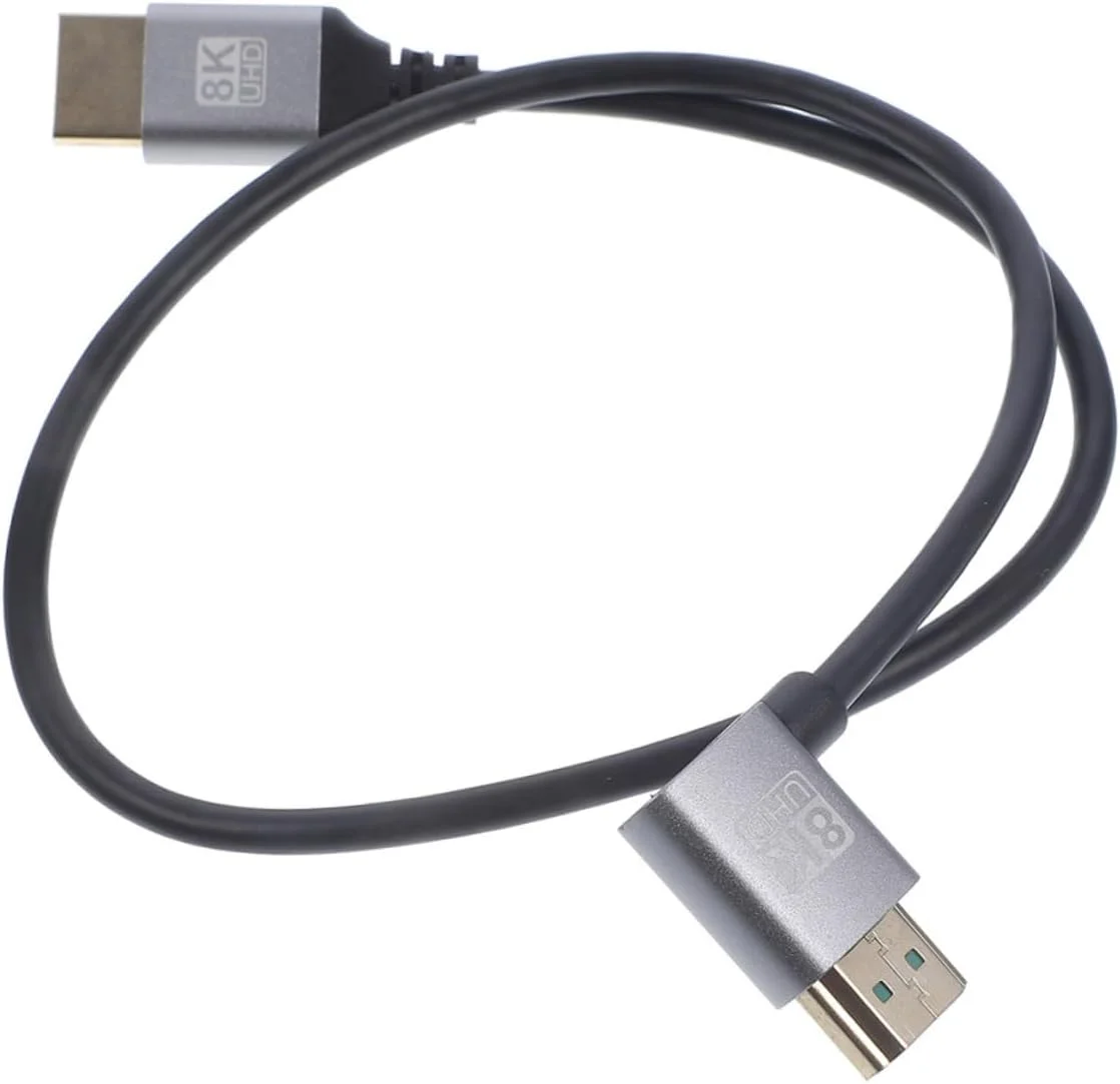 کابل نر به نر انعطاف پذیر ibasenice برای اتصال مانیتور به تلویزیون و کامپیوتر، انتقال پرسرعت، مواد بادوام برای اطمینان