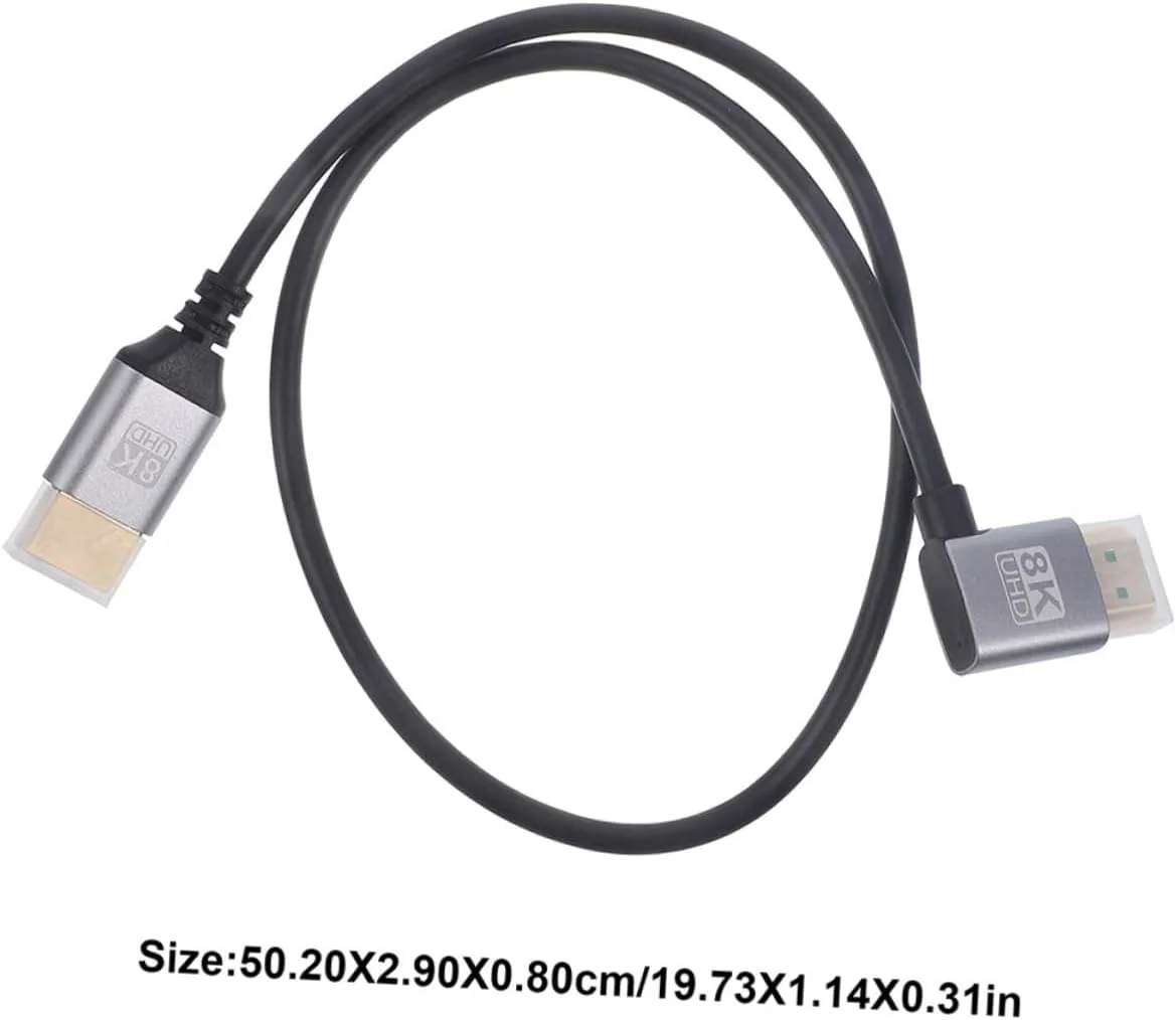 کابل نر به نر انعطاف پذیر ibasenice برای اتصال مانیتور به تلویزیون و کامپیوتر، انتقال پرسرعت، مواد بادوام برای اطمینان