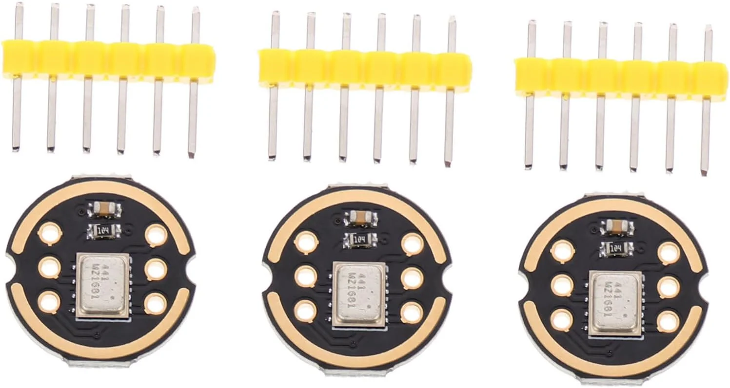 ماژول میکروفون همه جهته 3 مجموعه ای با سیستم میکروالکترومکانیکی رابط I2S دقت بالا مصرف برق پایین خروجی دیجیتال سازگار برای ماژول میکروفون همه جهته 3 مجموعه ای با سیستم میکروالکترومکانیکی رابط I2S دقت بالا مصرف برق پایین خروجی دیجیتال سازگار برای
