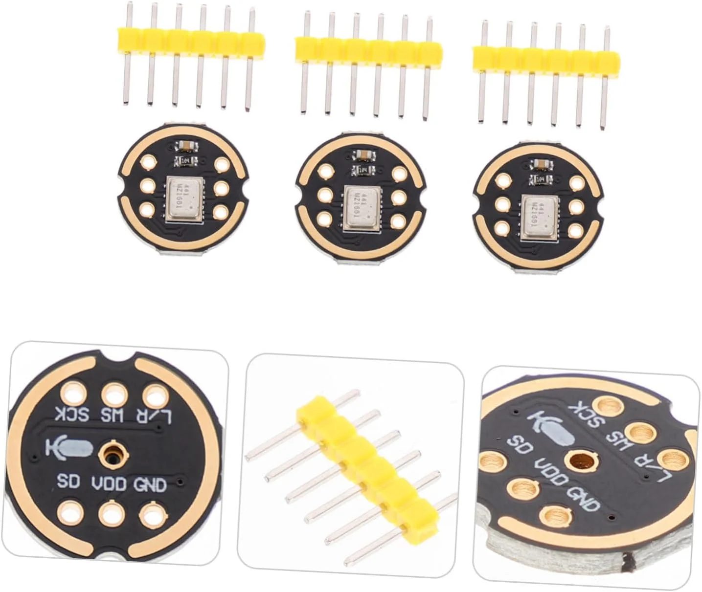 3 ست ماژول بادوام حرفه ای میکروفون همه جهته ibasenice با دقت بالا و مصرف انرژی پایین با فناوری میکروالکترومکانیکی 3 ست ماژول بادوام حرفه ای میکروفون همه جهته ibasenice با دقت بالا و مصرف انرژی پایین با فناوری میکروالکترومکانیکی