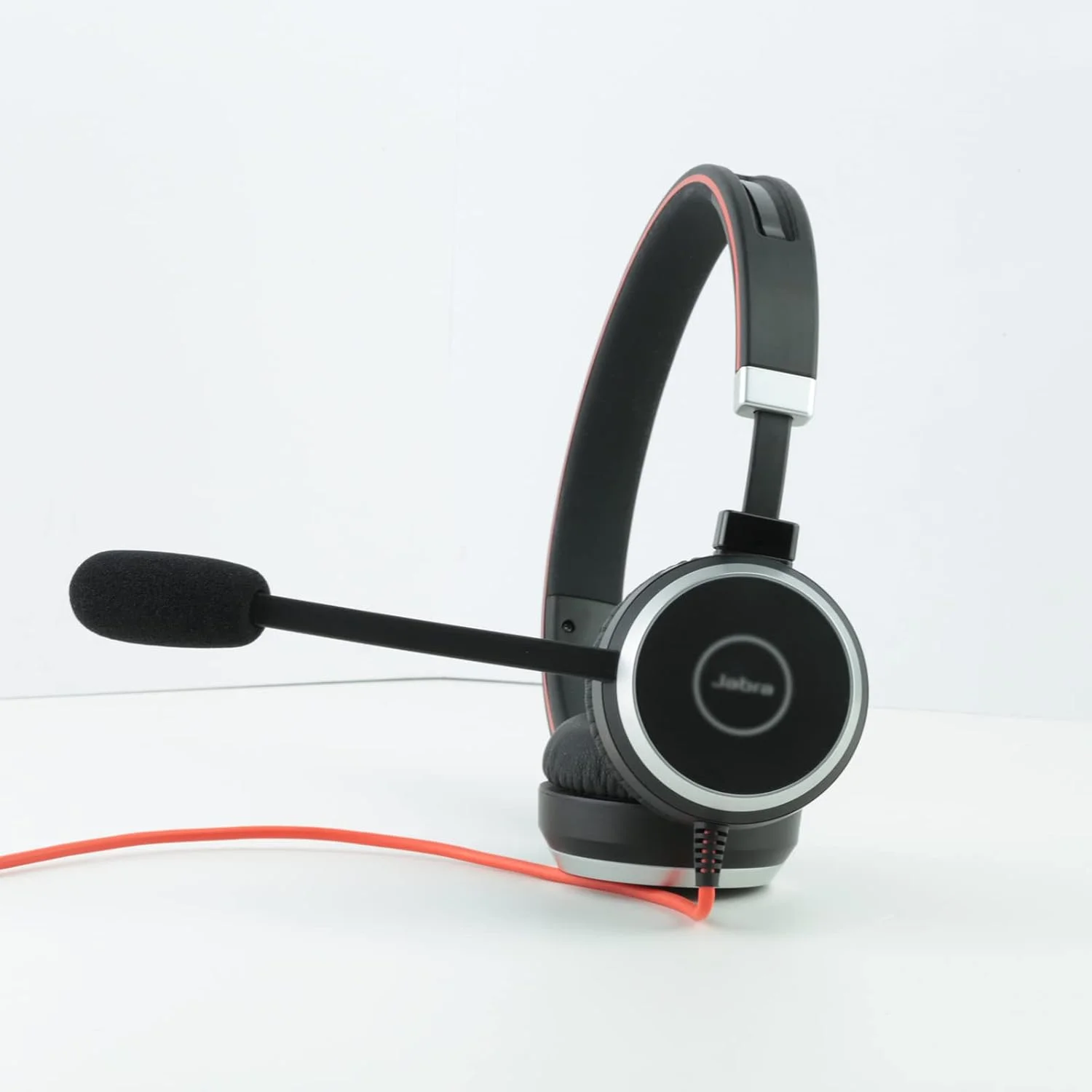 پاپ فیلتر LEFXMOPHY برای میکروفون هدست Jabra Evolve 65 MS/Evolve 40 / Evolve 20 UC/Evolve 30 II/Evolve 20 MS / Evolve2 30 MS/Evolve 75 UC، روکش میکروفون، محافظ باد، بسته 3 عددی