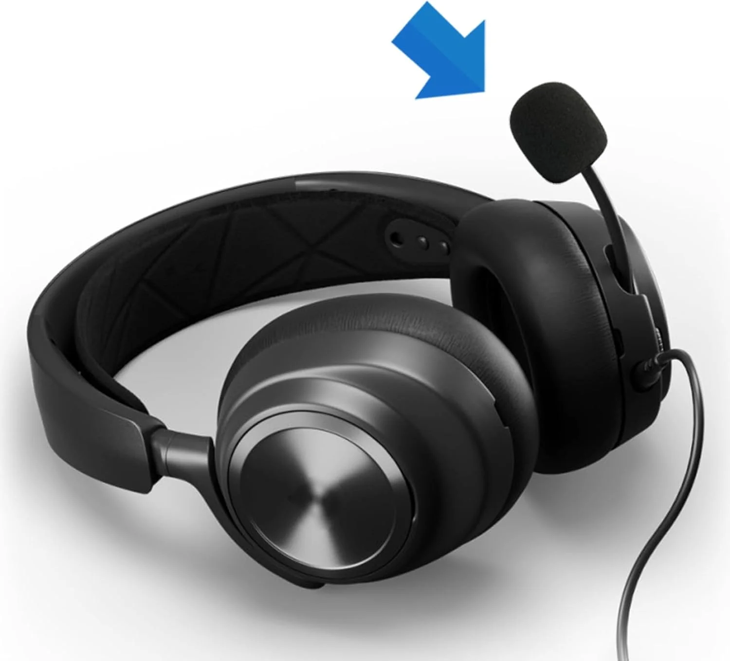 فیلتر پاپ LEFXMOPHY برای میکروفون هدست گیمینگ SteelSeries Arctis Nova Pro / 7 / 7X / 7P / 3 / 1P / 1 / 1X، روکش فوم میکروفون، بسته 3 عددی محافظ باد