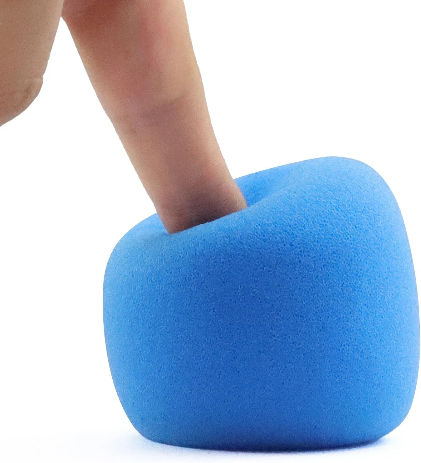 فیلتر پاپ LEFXMOPHY SM58، فوم جایگزین میکروفون برای شوره SM58 SM48، محافظ باد میکروفون، آبی آسمانی، حذف نویز، روکش بادگیر، 3 عدد