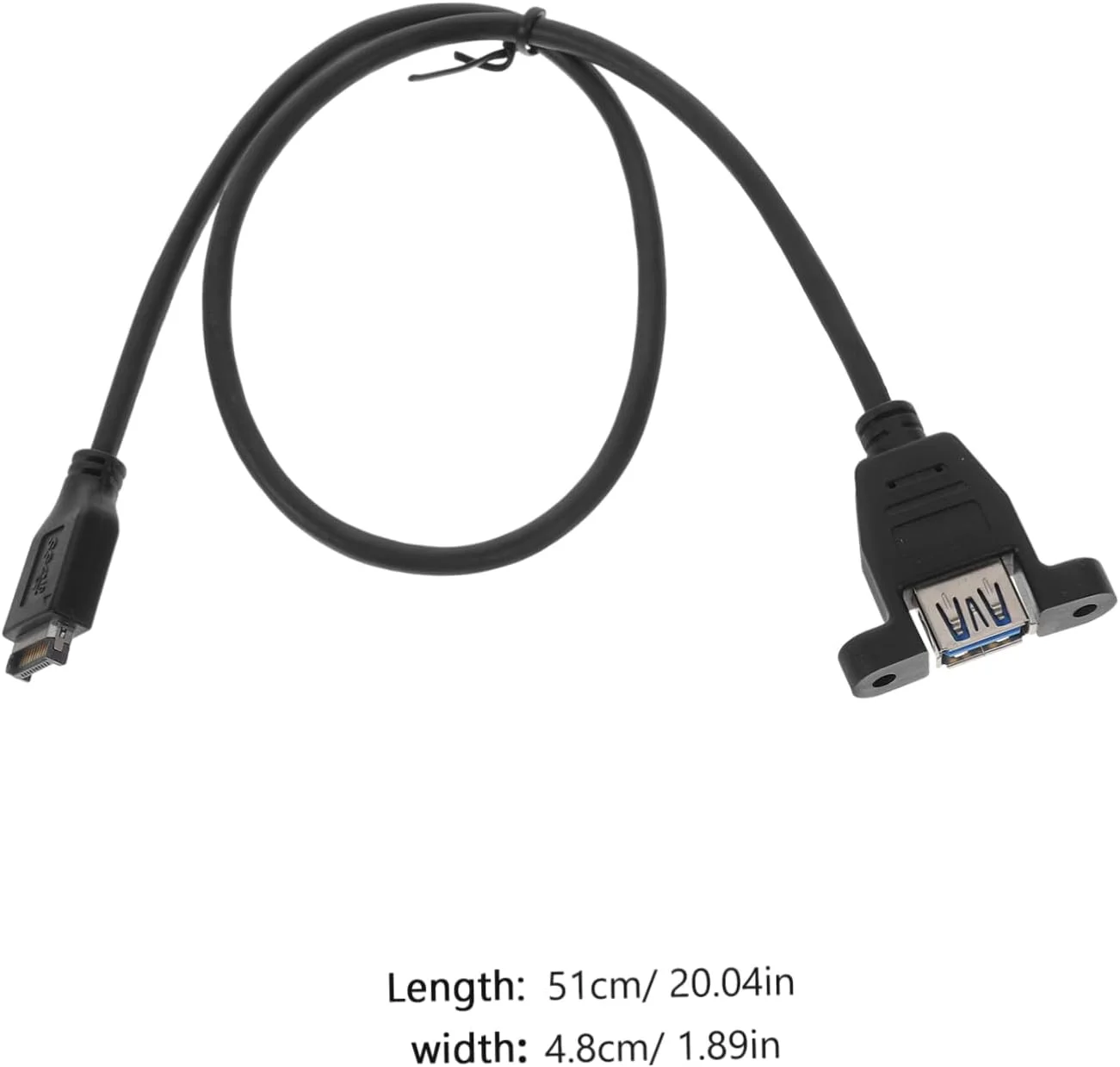 کابل افزایش طول پنل USB، کابل آداپتور داخلی USB E با براکت برای کامپیوتر، انتقال سریع داده، پایدار و بادوام، نصب آسان برای مادربردهای رومیزی کابل افزایش طول پنل USB، کابل آداپتور داخلی USB E با براکت برای کامپیوتر، انتقال سریع داده، پایدار و بادوام، نصب آسان برای مادربردهای رومیزی