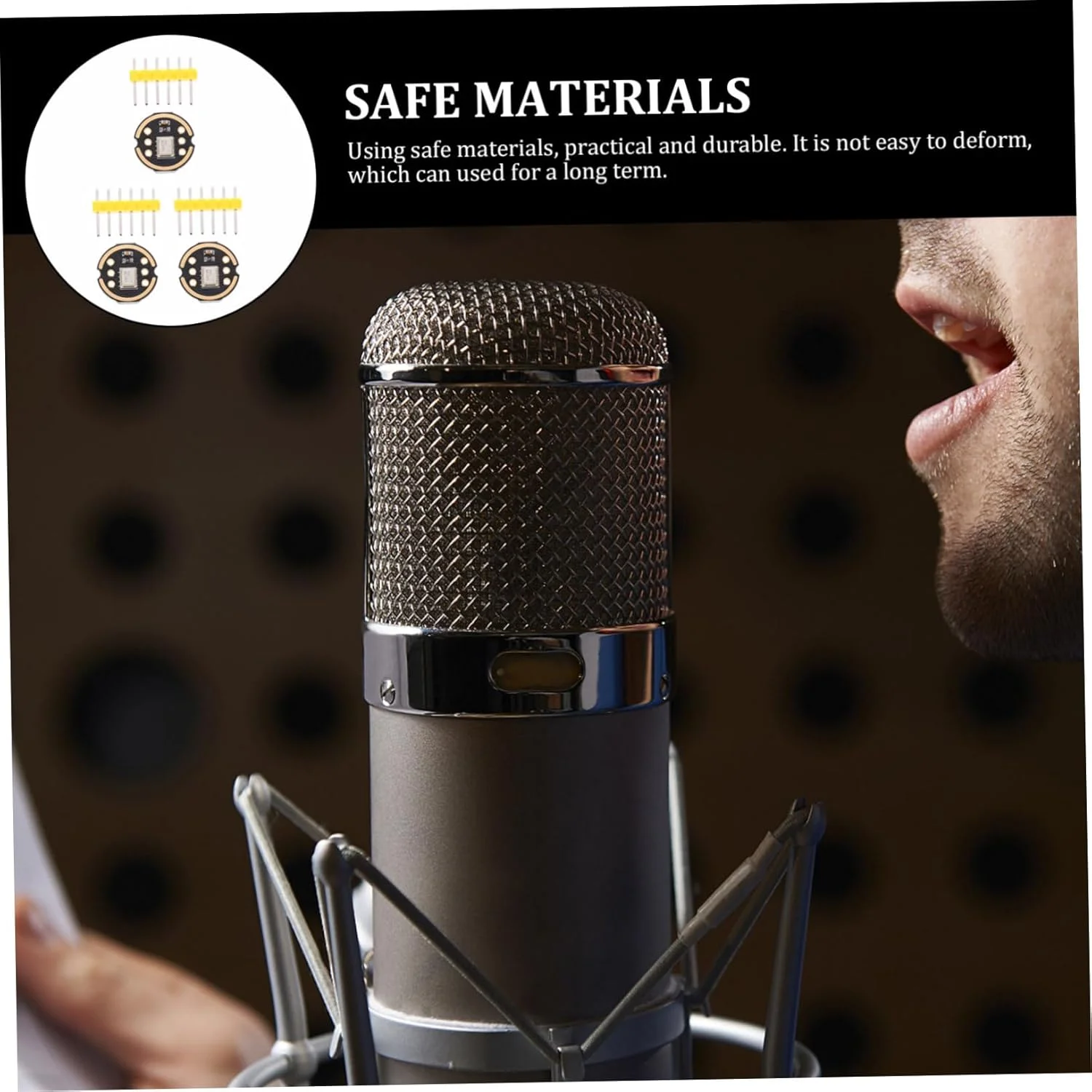 FRCOLOR 3 ست حرفه ای ماژول برای میکروفون های همه جهته با فناوری میکروفون دقت بالا و مصرف انرژی پایین FRCOLOR 3 ست حرفه ای ماژول برای میکروفون های همه جهته با فناوری میکروفون دقت بالا و مصرف انرژی پایین