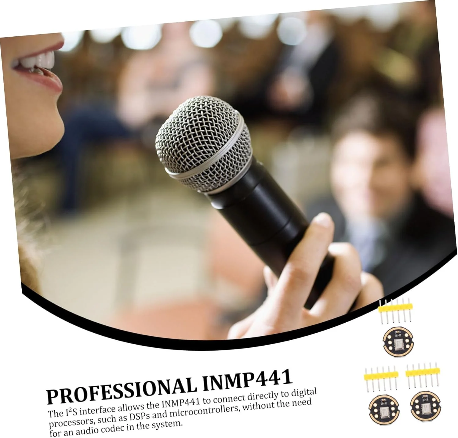 FRCOLOR 3 ست حرفه ای ماژول برای میکروفون های همه جهته با فناوری میکروفون دقت بالا و مصرف انرژی پایین FRCOLOR 3 ست حرفه ای ماژول برای میکروفون های همه جهته با فناوری میکروفون دقت بالا و مصرف انرژی پایین