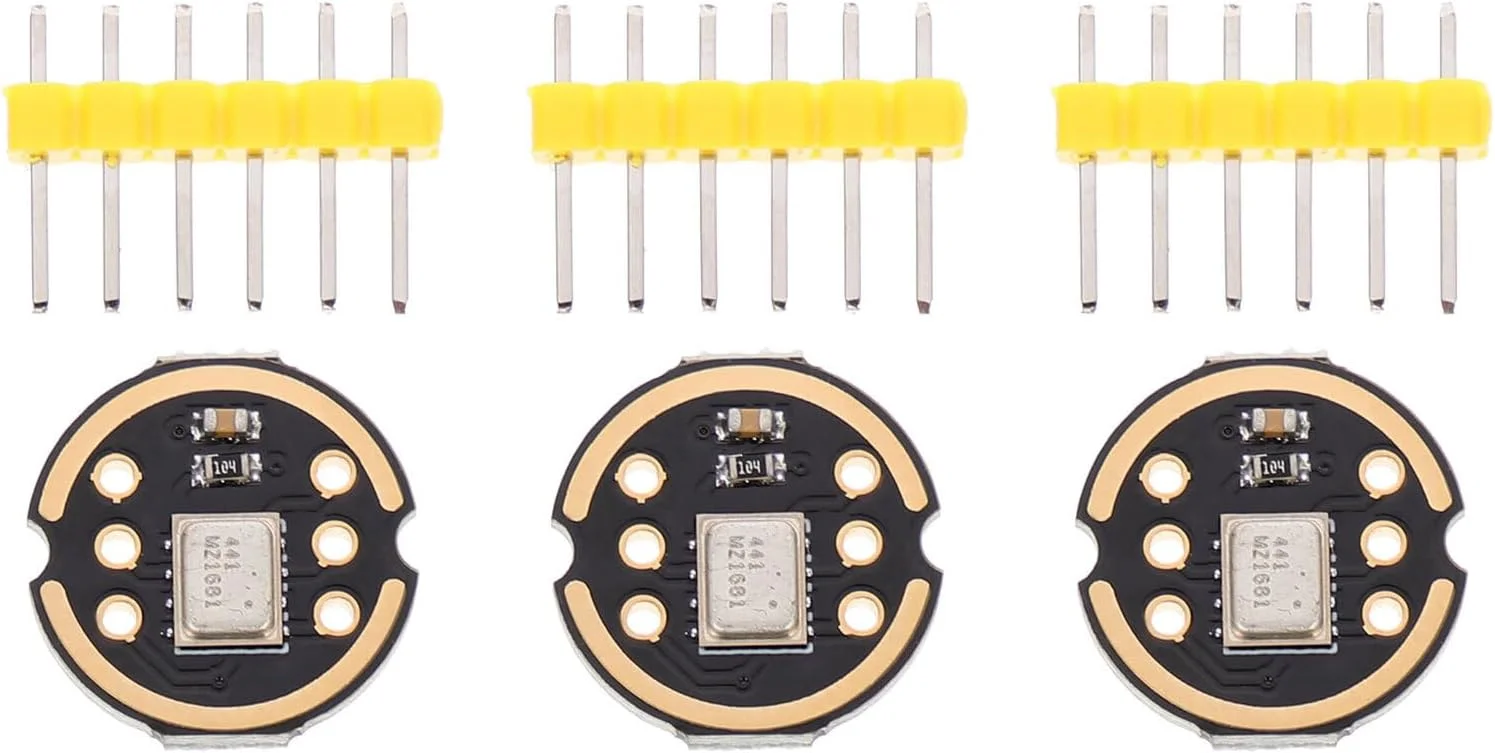 ماژول میکروفون امنیدایرکشنال Veemoon، 3 عدد، با میکروالکترونیک بسیار دقیق، رابط I2S، مصرف برق پایین، سازگار با ESP32، پاسخ فرکانسی گسترده 60 تا 15 کیلوهرتز ماژول میکروفون امنیدایرکشنال Veemoon، 3 عدد، با میکروالکترونیک بسیار دقیق، رابط I2S، مصرف برق پایین، سازگار با ESP32، پاسخ فرکانسی گسترده 60 تا 15 کیلوهرتز