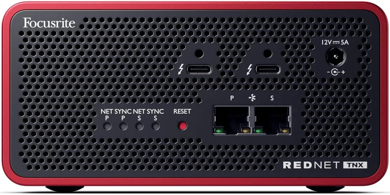 اینترفیس فوکوسرایت RedNet TNX Dante - اینترفیس صوتی اترنت اینترفیس فوکوسرایت RedNet TNX Dante - اینترفیس صوتی اترنت