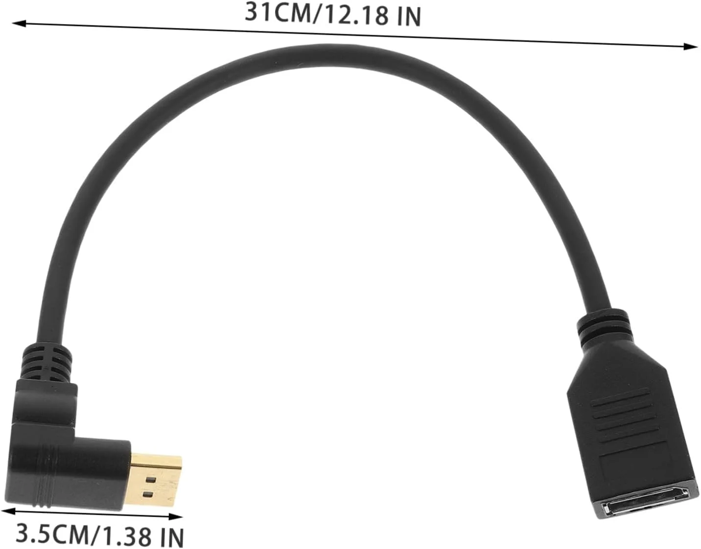 کابل افزایش طول دیسپلی پورت زاویه دار آداپتور نر به ماده لوازم جانبی مانیتور سازگار با اتصال مانیتور لپ تاپ کامپیوتر کابل افزایش طول دیسپلی پورت زاویه دار آداپتور نر به ماده لوازم جانبی مانیتور سازگار با اتصال مانیتور لپ تاپ کامپیوتر