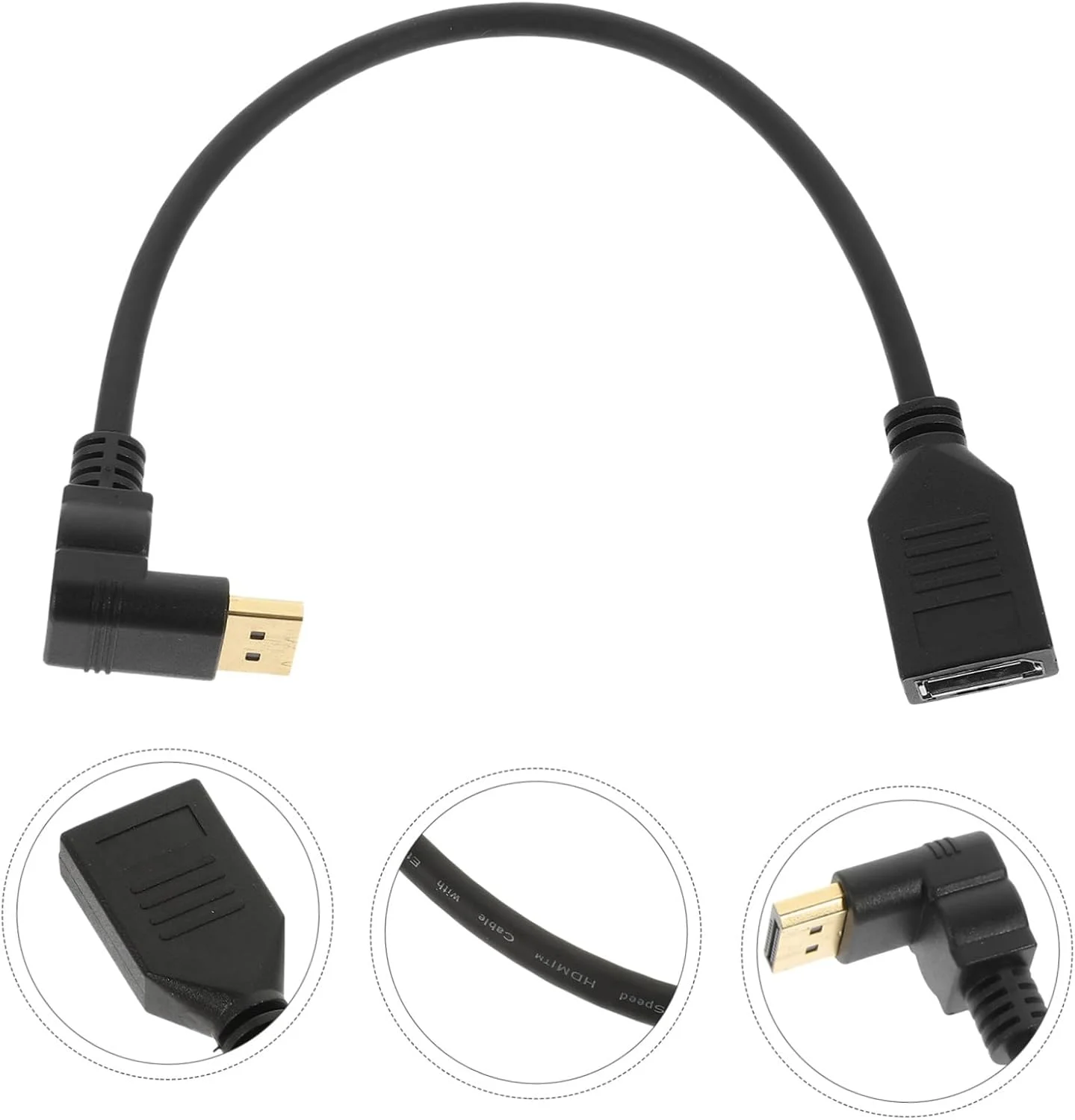 کابل افزایش طول دیسپلی پورت زاویه دار آداپتور نر به ماده لوازم جانبی مانیتور سازگار با اتصال مانیتور لپ تاپ کامپیوتر کابل افزایش طول دیسپلی پورت زاویه دار آداپتور نر به ماده لوازم جانبی مانیتور سازگار با اتصال مانیتور لپ تاپ کامپیوتر