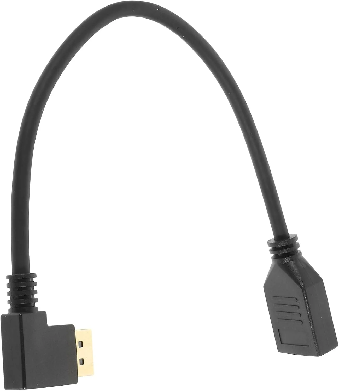 کابل افزایش طول DisplayPort میکینونا، نر به ماده با رزولوشن بالا، زاویه دار چپ، برای اتصال مانیتور کامپیوتر، سیگنال پایدار بدون افت کابل افزایش طول DisplayPort میکینونا، نر به ماده با رزولوشن بالا، زاویه دار چپ، برای اتصال مانیتور کامپیوتر، سیگنال پایدار بدون افت