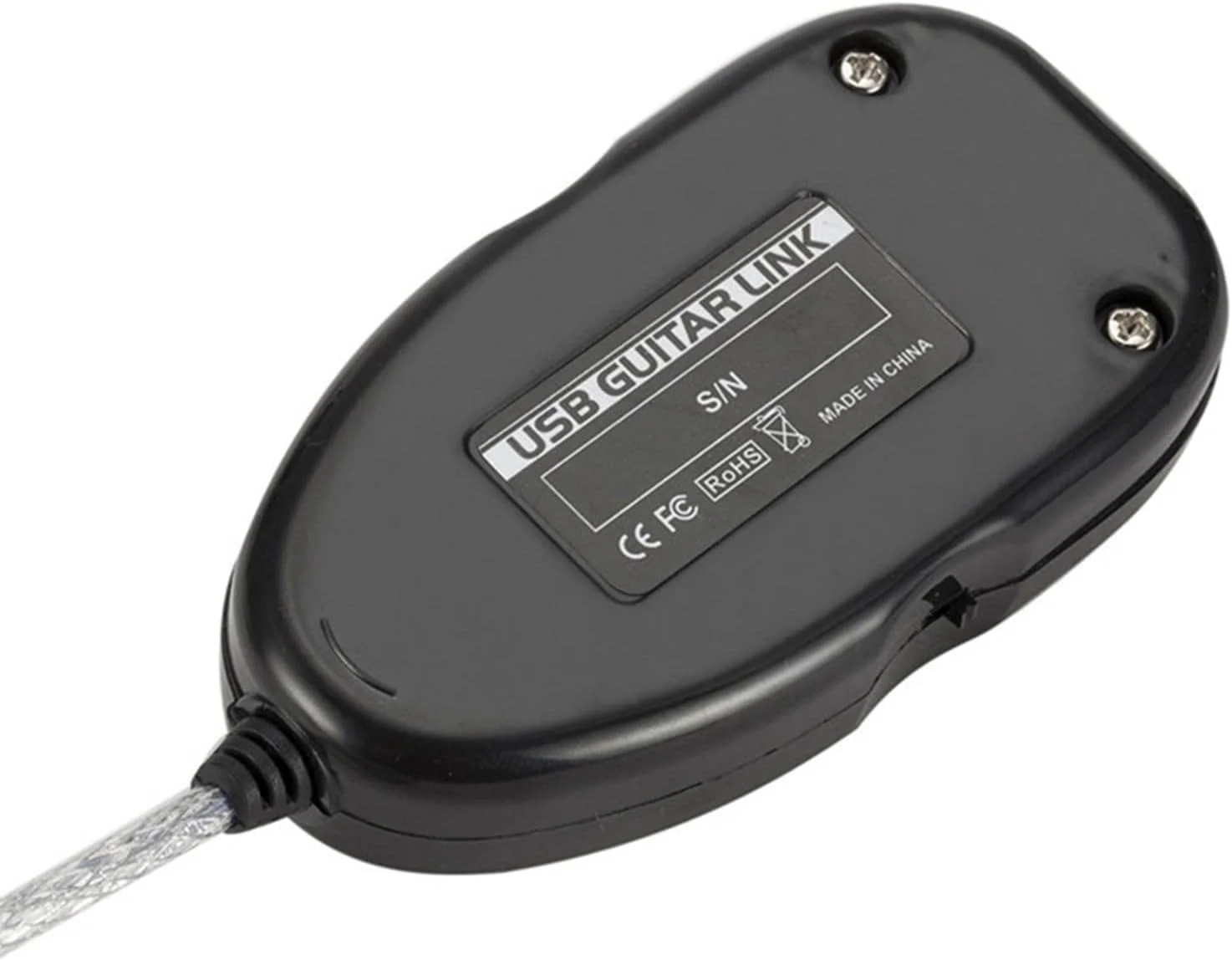 کابل رابط گیتار به USB Drfeify با تأخیر بسیار کم برای PC/Mac، ایده آل برای شبیه سازی و ضبط آمپلی فایر گیتار (مشکی) کابل رابط گیتار به USB Drfeify با تأخیر بسیار کم برای PC/Mac، ایده آل برای شبیه سازی و ضبط آمپلی فایر گیتار (مشکی)