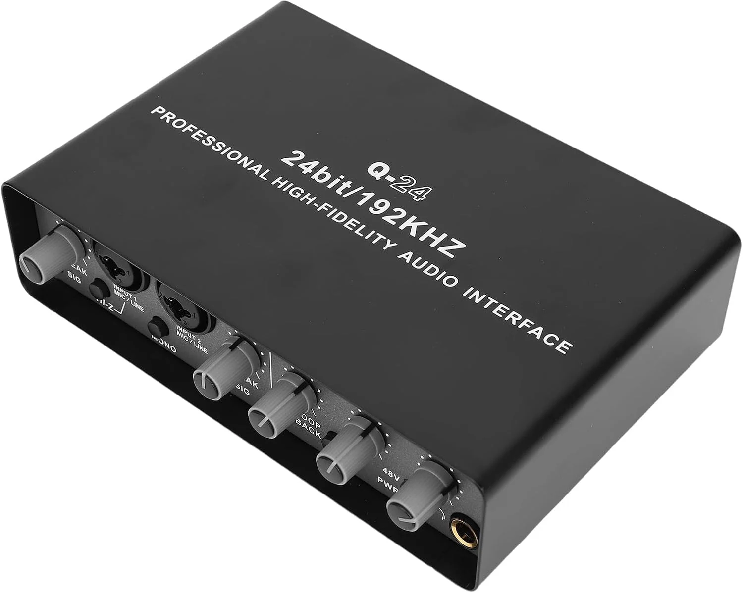 اینترفیس صوتی USB، کارت صدای ضبط صدا، 24 بیت، 192 کیلوهرتز، تجهیزات استودیوی ضبط، XLR TRS با فانتوم پاور اینترفیس صوتی USB، کارت صدای ضبط صدا، 24 بیت، 192 کیلوهرتز، تجهیزات استودیوی ضبط، XLR TRS با فانتوم پاور