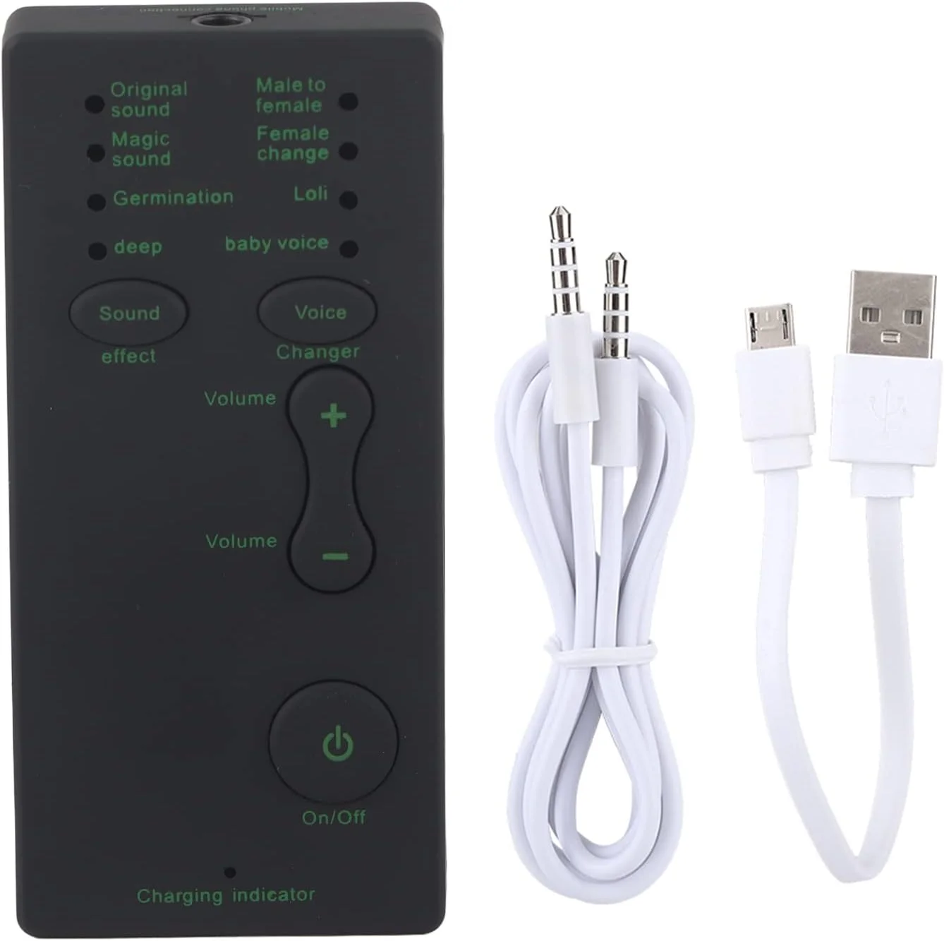 کارت صدای اکسترنال SIXRUN، تغییر دهنده صدای قابل حمل، کارت صدای USB با فناوری حذف نویز، ایده آل برای استریم موبایل و پخش زنده کارت صدای اکسترنال SIXRUN، تغییر دهنده صدای قابل حمل، کارت صدای USB با فناوری حذف نویز، ایده آل برای استریم موبایل و پخش زنده