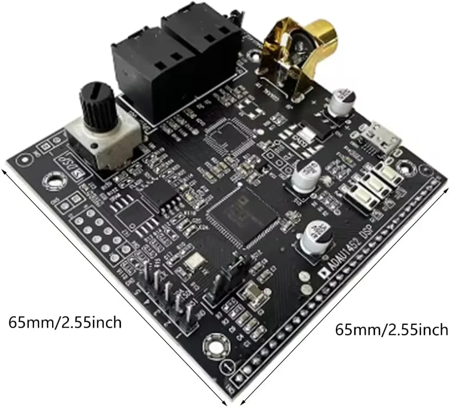 برد DSP مدرن ADAU1452 USBI Codec برای توسعه برنامه های صوتی برد DSP مدرن ADAU1452 USBI Codec برای توسعه برنامه های صوتی