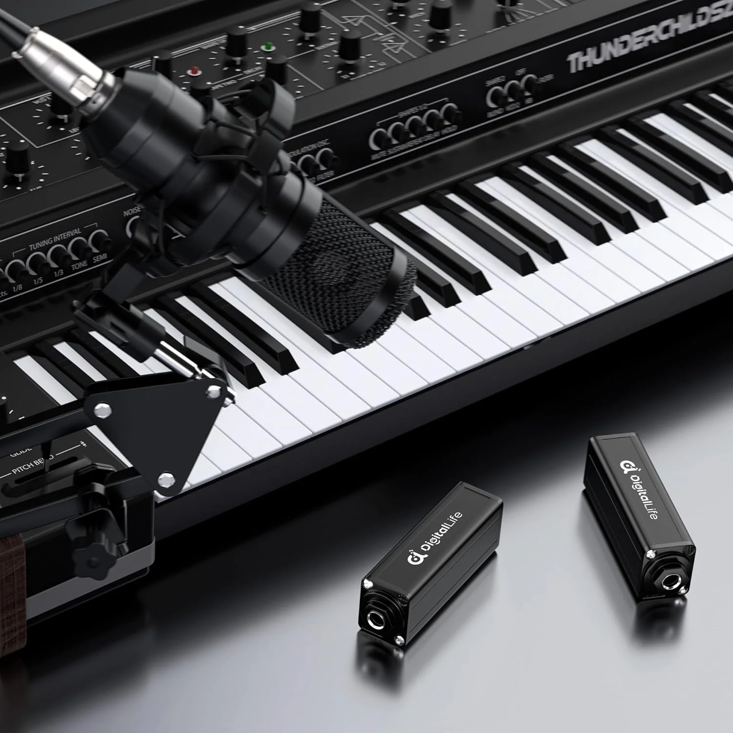 DigitalLife GLI-635 (بسته 2 عددی) | ایزولاتور حلقه زمینی 6.35 میلیمتری (ایزولاتور حلقه زمینی، پسیو، فلزی، F/F) - مناسب برای سیستمهای صوتی خانگی، استودیویی و حرفهای DigitalLife GLI-635 (بسته 2 عددی) | ایزولاتور حلقه زمینی 6.35 میلیمتری (ایزولاتور حلقه زمینی، پسیو، فلزی، F/F) - مناسب برای سیستمهای صوتی خانگی، استودیویی و حرفهای