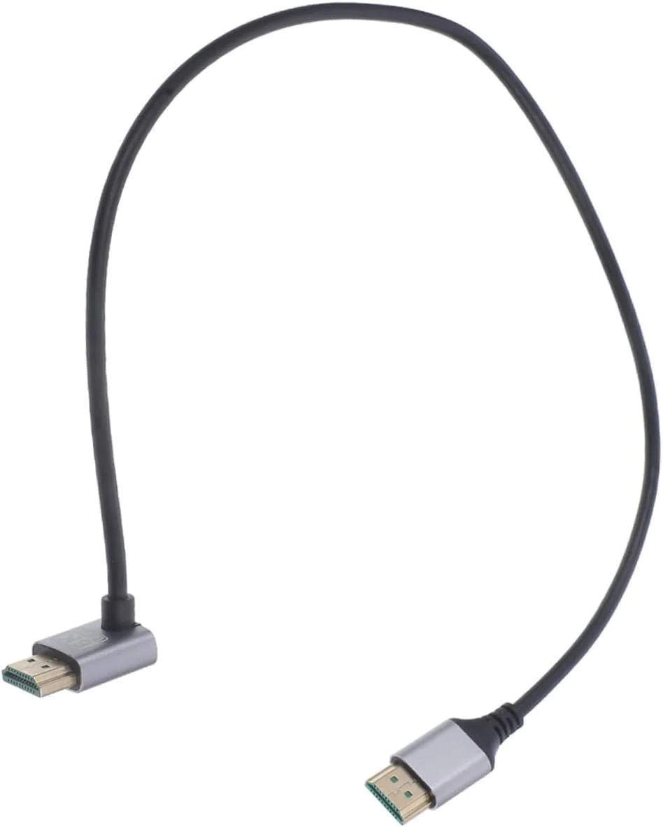 کابل VICASKY با اتصال زاویه دار برای مانیتور و تلویزیون در فضاهای تنگ، پایدار و انعطاف پذیر، سازگار با تلویزیون و کامپیوتر کابل VICASKY با اتصال زاویه دار برای مانیتور و تلویزیون در فضاهای تنگ، پایدار و انعطاف پذیر، سازگار با تلویزیون و کامپیوتر