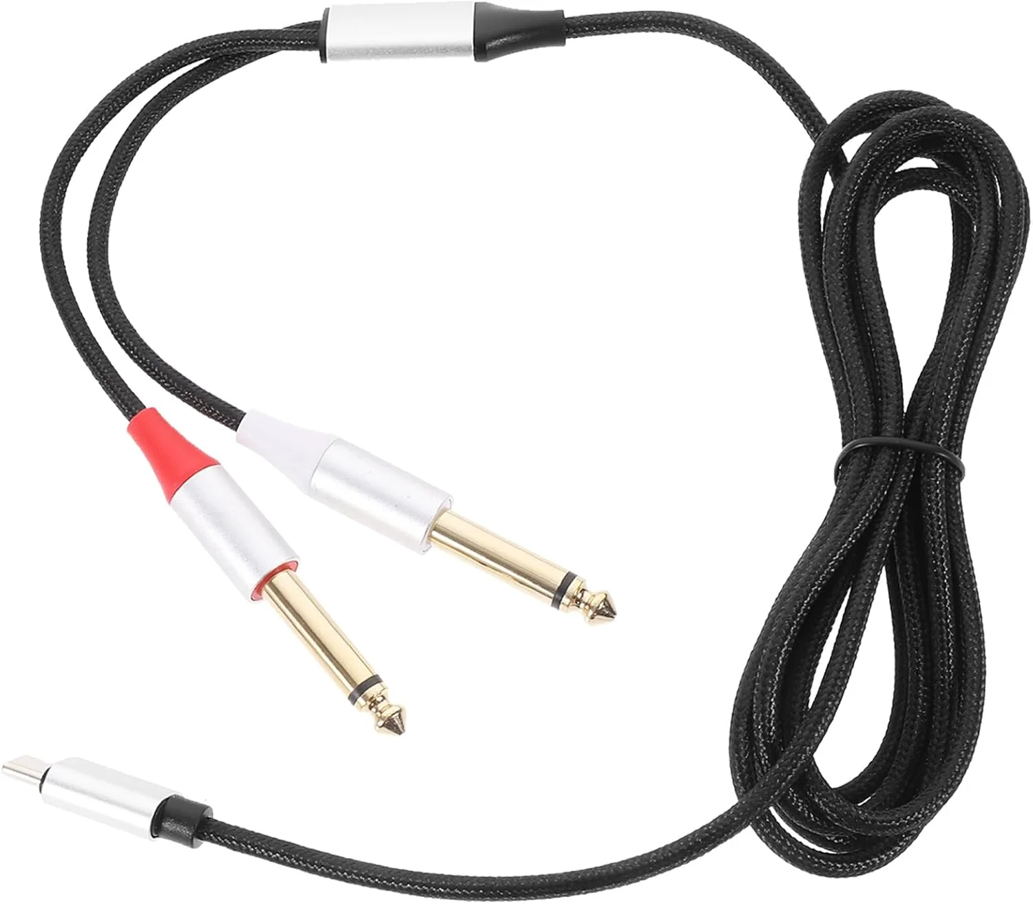 کابل صوتی استریو دوگانه USB C به کابل تبدیل مقاوم برای میکروفون، آمپلی فایر خودرو، بلندگو سازگار با تلفن هوشمند، تبلت، لپ تاپ صدای واضح و بادوام کابل صوتی استریو دوگانه USB C به کابل تبدیل مقاوم برای میکروفون، آمپلی فایر خودرو، بلندگو سازگار با تلفن هوشمند، تبلت، لپ تاپ صدای واضح و بادوام