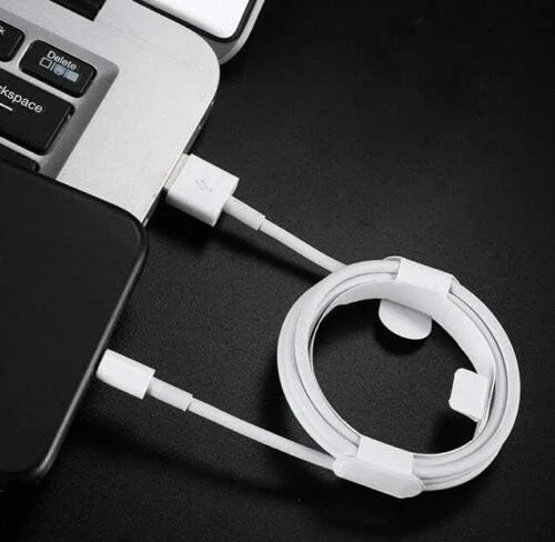 کابل لایتنینگ به USB اصلی [دارای گواهی MFi اپل] سازگار با iPhone 11 Pro/11/XS MAX/XR/8/7/6s/6/plus، iPad Pro/Air/Mini، iPod Touch (2M/6.6FT×1Pack)