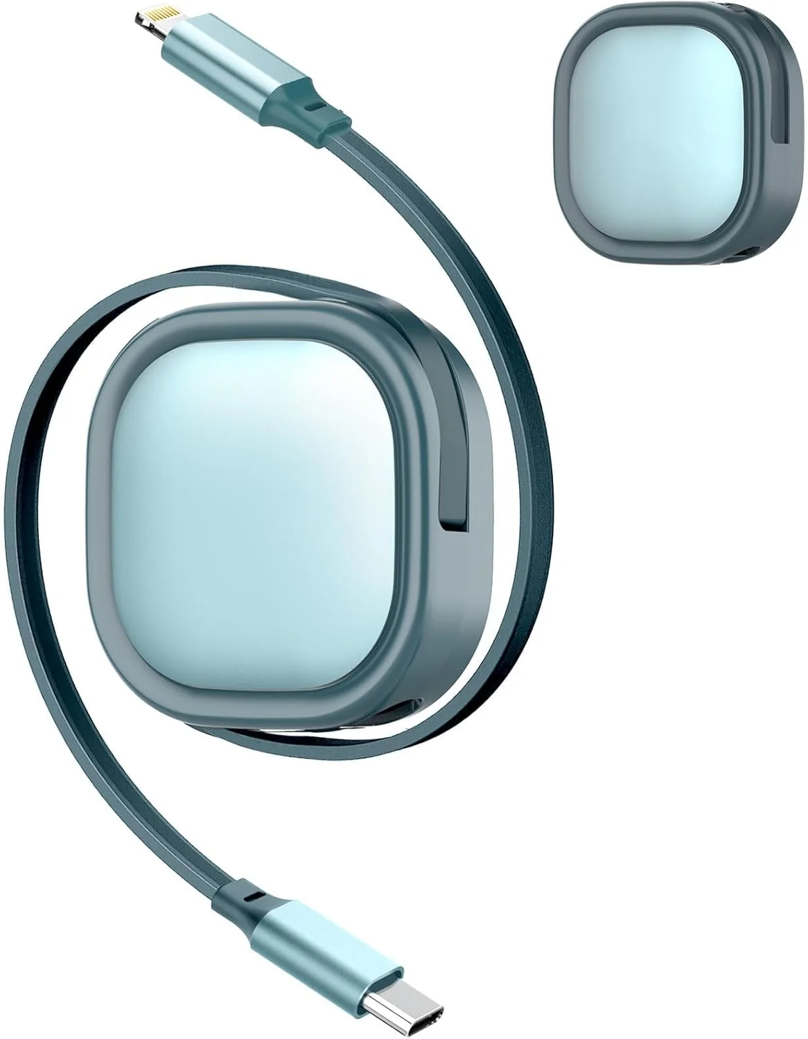 کابل USB C به لایتنینگ TERRIFI، کابل شارژ سریع 20 واتی جمع شونده USB C به لایتنینگ PD، سیم شارژر 8 پین با 4 مرحله طول از پیش تعیین شده برای آیفون، ایرپاد، آیپد و غیره (1.2 متر) کابل USB C به لایتنینگ TERRIFI، کابل شارژ سریع 20 واتی جمع شونده USB C به لایتنینگ PD، سیم شارژر 8 پین با 4 مرحله طول از پیش تعیین شده برای آیفون، ایرپاد، آیپد و غیره (1.2 متر)