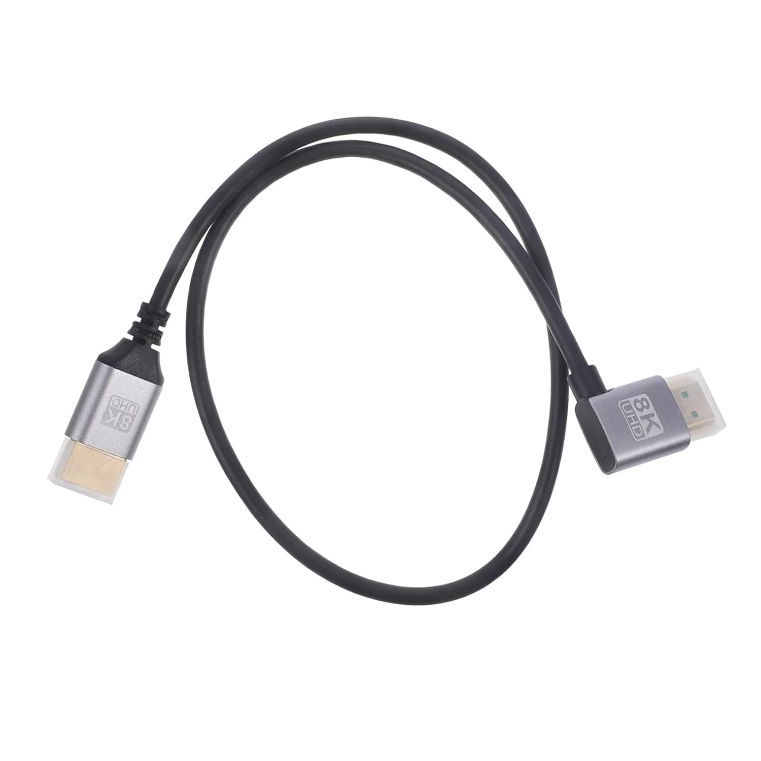 کابل تصویری زاویه دار نر به نر با کیفیت بالا، اتصالات لوازم جانبی مانیتور و کامپیوتر برای تلویزیون، رایانه شخصی، پروژکتور با کاهش تداخل و سیگنال پایدار کابل تصویری زاویه دار نر به نر با کیفیت بالا، اتصالات لوازم جانبی مانیتور و کامپیوتر برای تلویزیون، رایانه شخصی، پروژکتور با کاهش تداخل و سیگنال پایدار