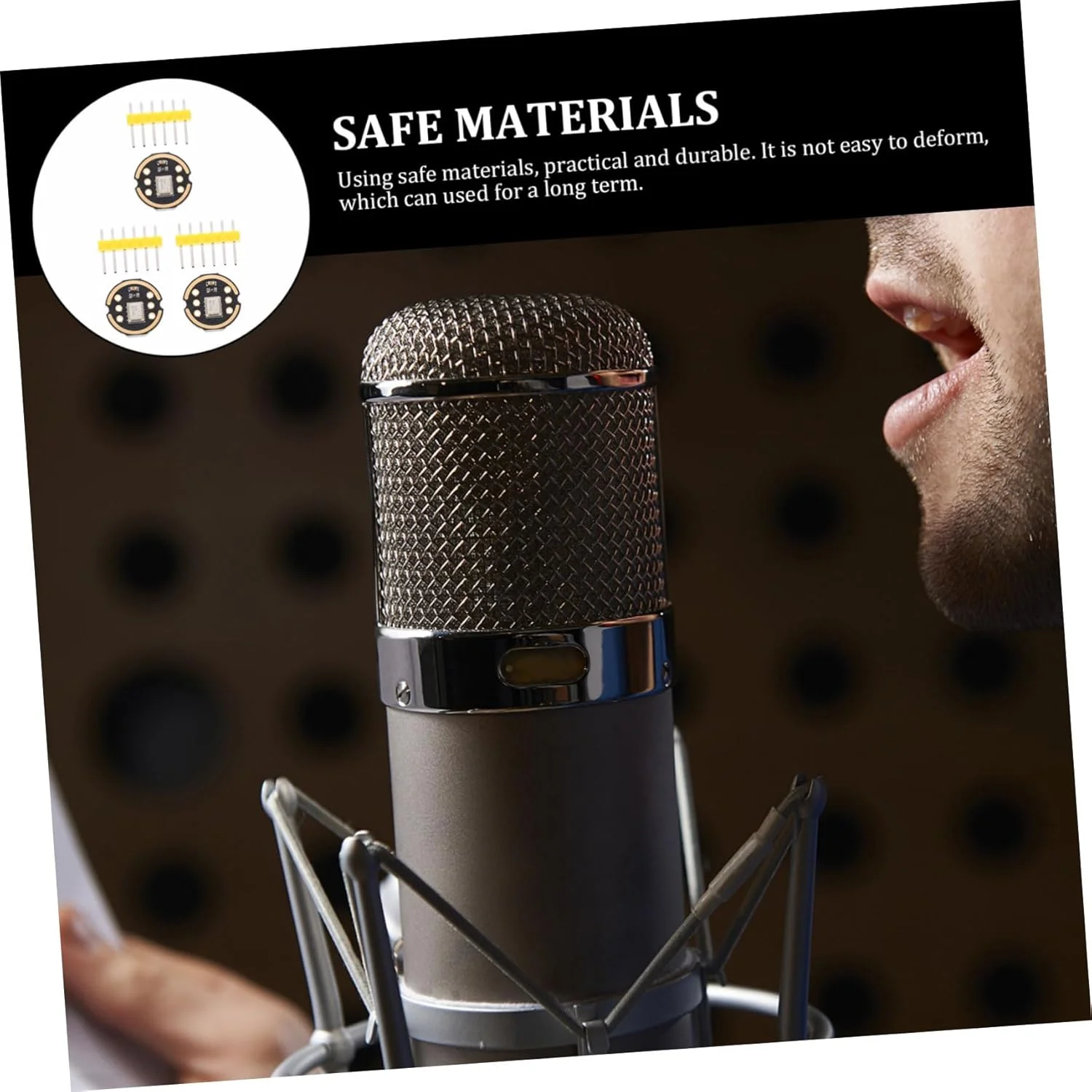 Toyvian 3 عدد ماژول میکروفون همه جهته با سیستم میکروالکترومکانیکی I2S رابط کاربری با دقت بالا بدون هالوژن سازگار با ESP32 برای کنفرانس تلفنی لپ تاپ تبلت Toyvian 3 عدد ماژول میکروفون همه جهته با سیستم میکروالکترومکانیکی I2S رابط کاربری با دقت بالا بدون هالوژن سازگار با ESP32 برای کنفرانس تلفنی لپ تاپ تبلت