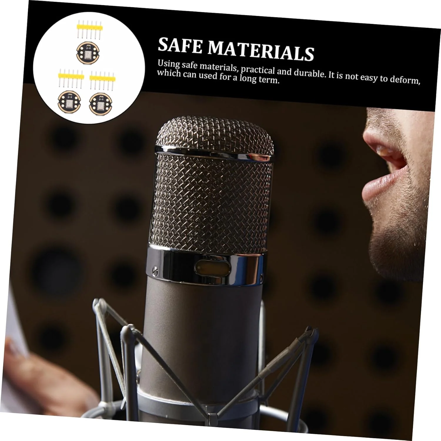 ماژول میکروفون 3 تایی همه جهته برای اتصال به پردازنده های دیجیتال سیستم کنفرانس تلفنی کنترل از راه دور کنسول بازی دستگاه موبایل لپ تاپ تبلت سیستم لوازم جانبی میکروفون ماژول میکروفون 3 تایی همه جهته برای اتصال به پردازنده های دیجیتال سیستم کنفرانس تلفنی کنترل از راه دور کنسول بازی دستگاه موبایل لپ تاپ تبلت سیستم لوازم جانبی میکروفون